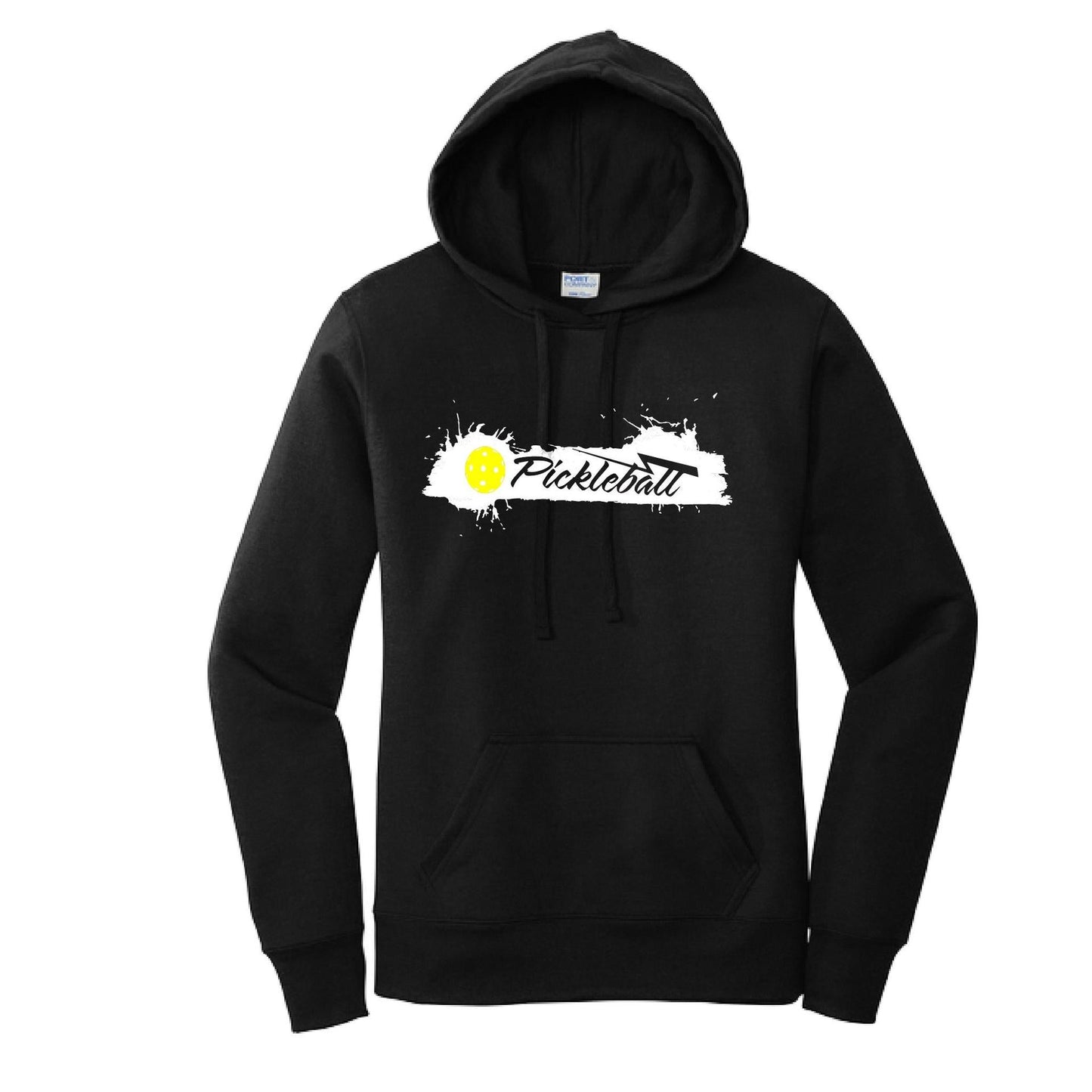 Extreme Pickleball | Women’s Fitted Hoodie Pickleball Sweatshirt | 50% Cotton 50% Poly Fleece