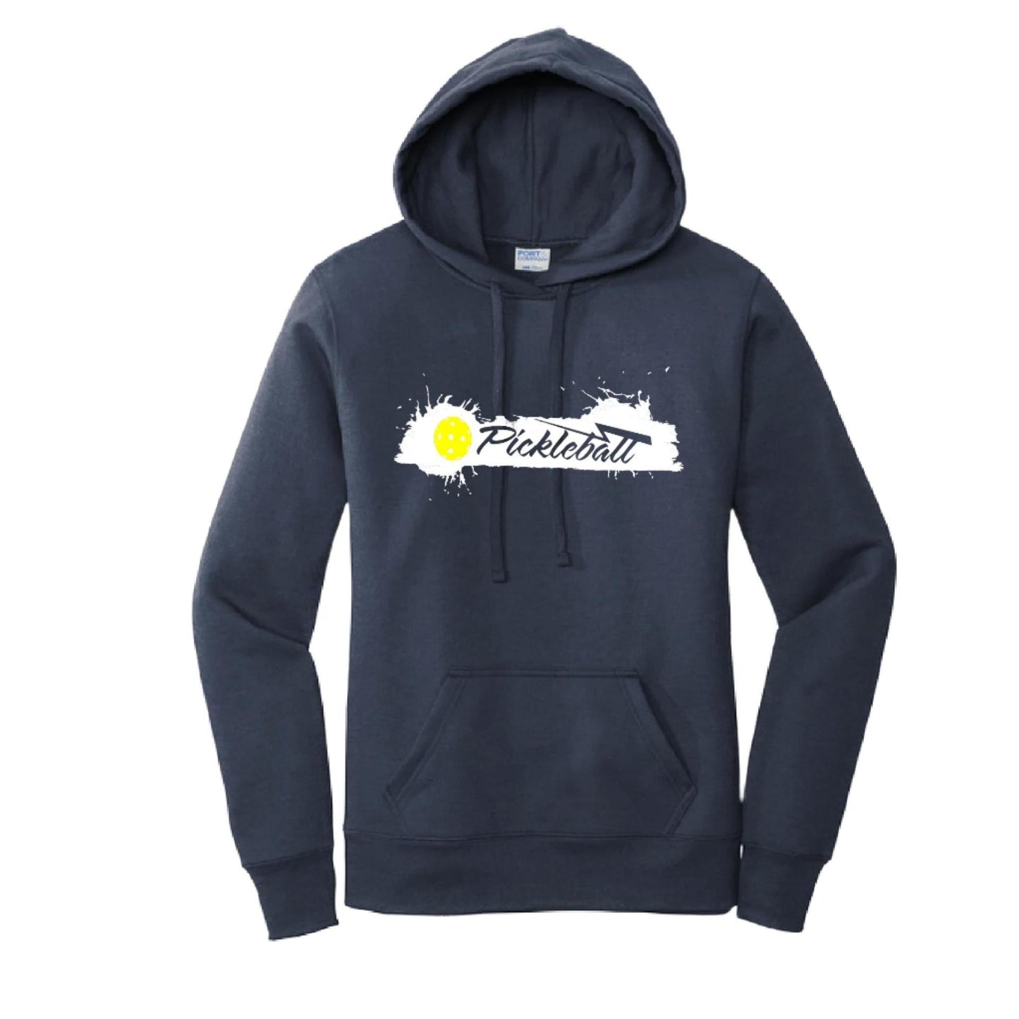 Extreme Pickleball | Women’s Fitted Hoodie Pickleball Sweatshirt | 50% Cotton 50% Poly Fleece