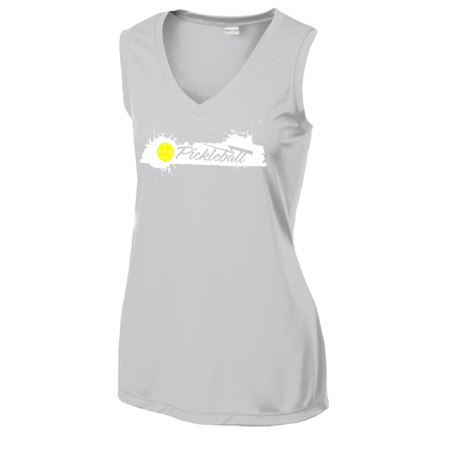 Extreme Pickleball | Women’s Sleeveless Athletic Performance T-Shirt | 100% Polyester