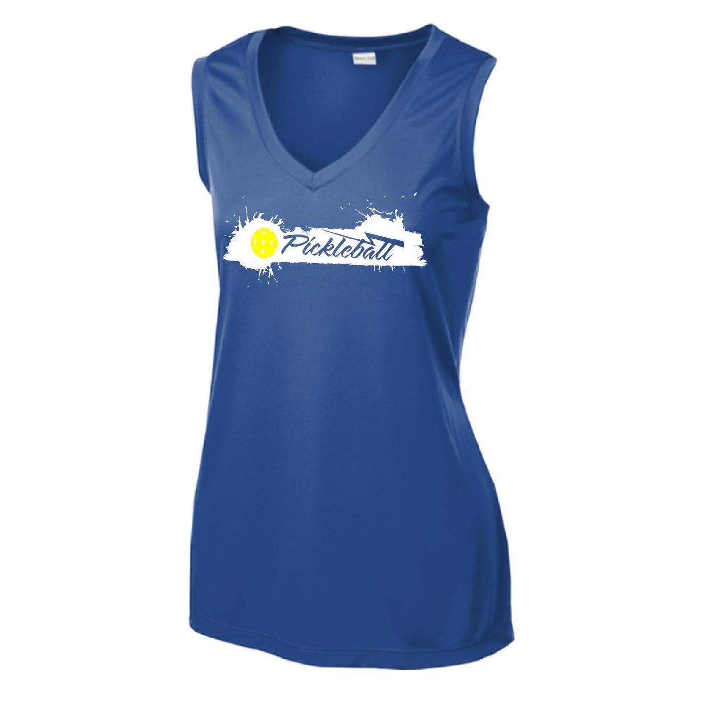 Extreme Pickleball | Women’s Sleeveless Athletic Performance T-Shirt | 100% Polyester