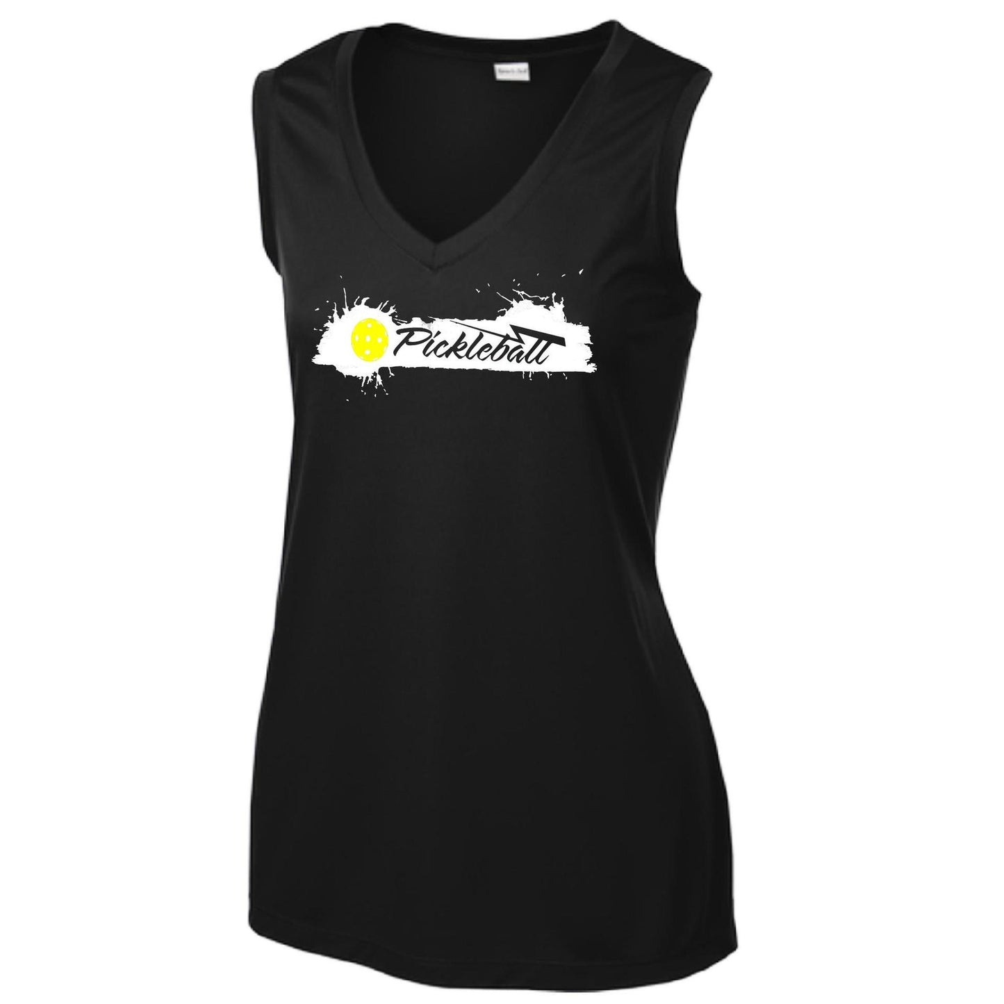 Extreme Pickleball | Women’s Sleeveless Athletic Performance T-Shirt | 100% Polyester