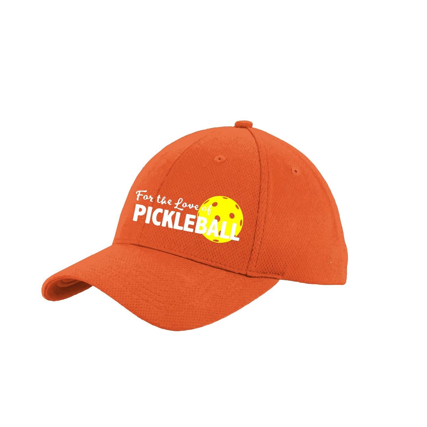 For The Love Of Pickleball | Pickleball Hat | Moisture-Wicking 100% Polyester