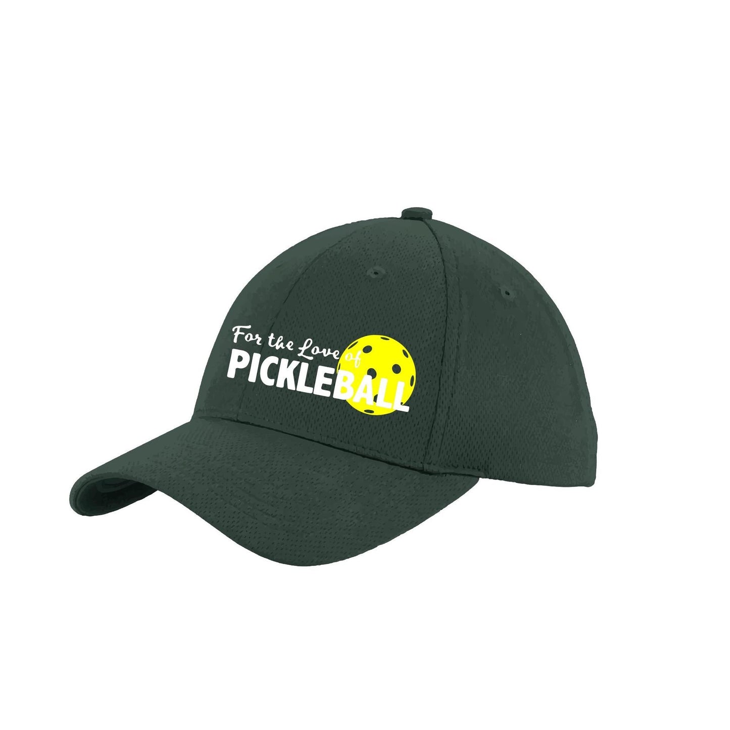 For The Love Of Pickleball | Pickleball Hat | Moisture-Wicking 100% Polyester