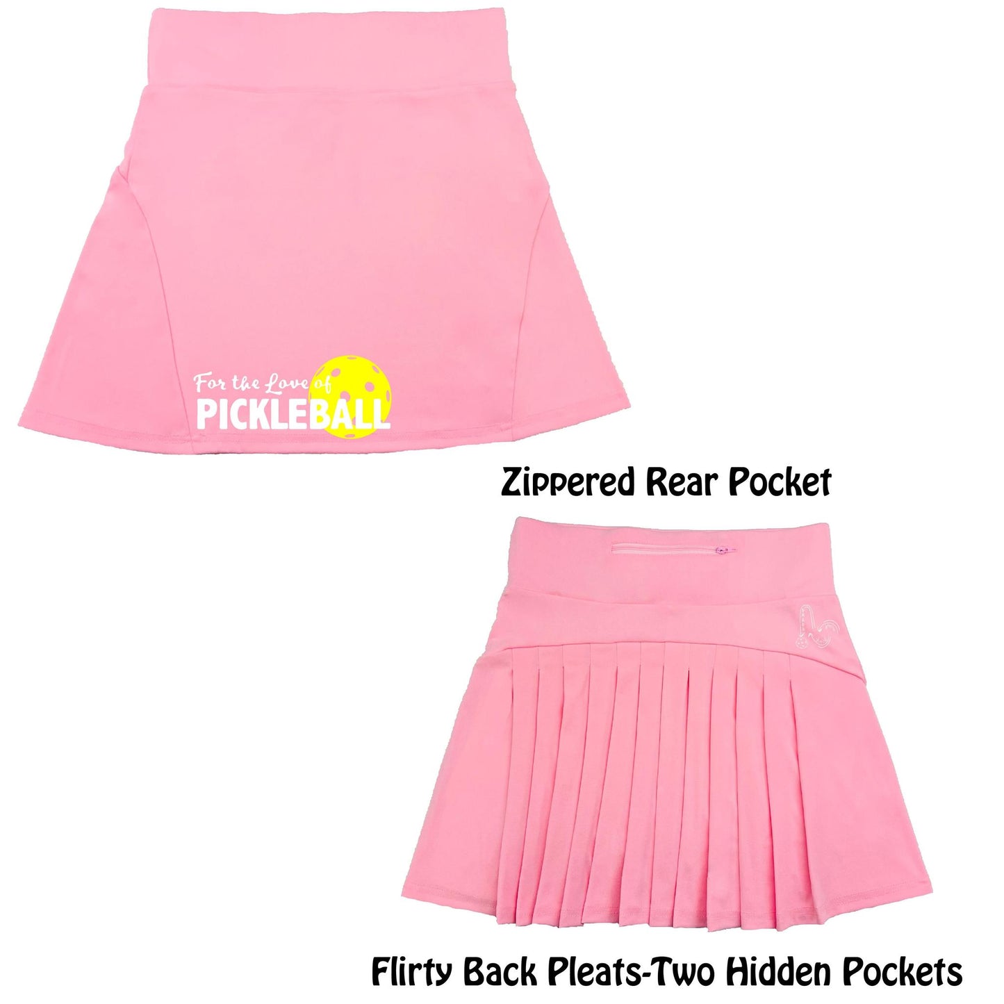 For The Love Of Pickleball | Women's Flirty Pickleball Skort