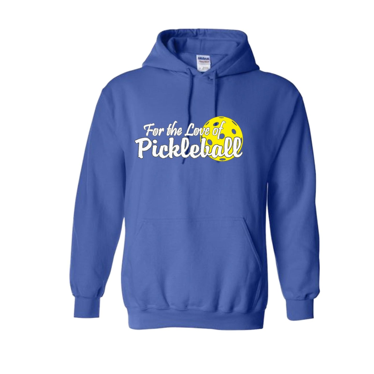 For the Love of Pickleball | Unisex Hoodie Athletic Sweatshirt | 50% Cotton/50% Polyester