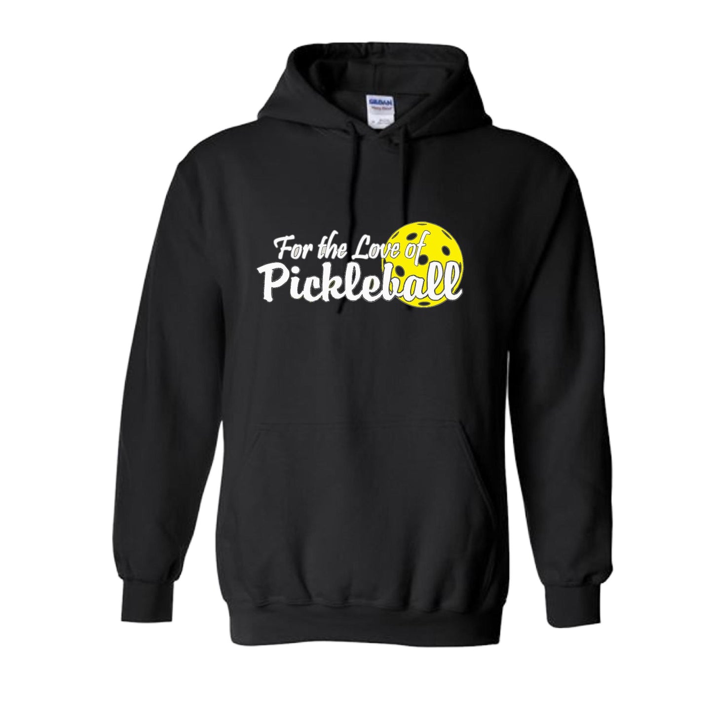 For the Love of Pickleball | Unisex Hoodie Athletic Sweatshirt | 50% Cotton/50% Polyester