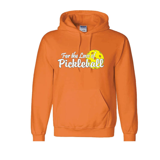 For the Love of Pickleball | Unisex Hoodie Athletic Sweatshirt | 50% Cotton/50% Polyester
