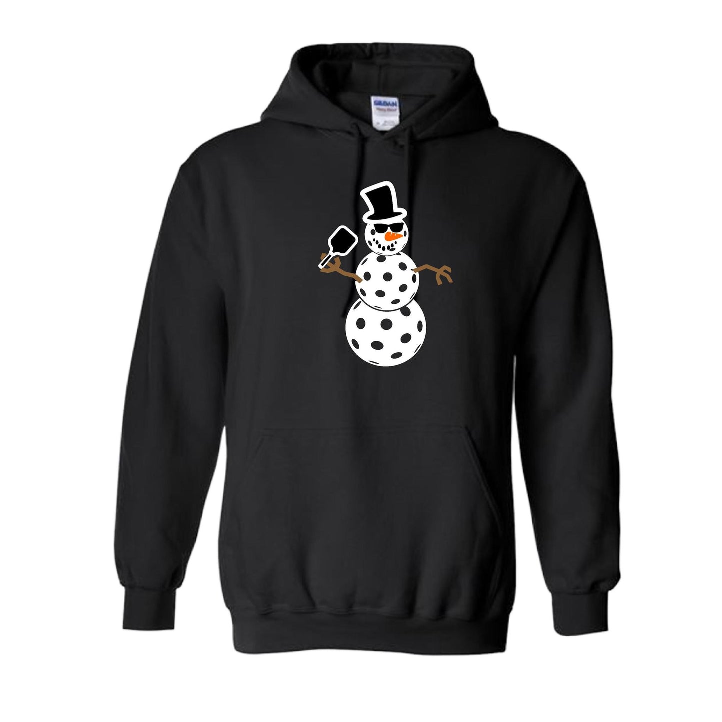 Frosty The Dinking Snowman | Unisex Hoodie Athletic Sweatshirt | 50% Cotton/50% Polyester