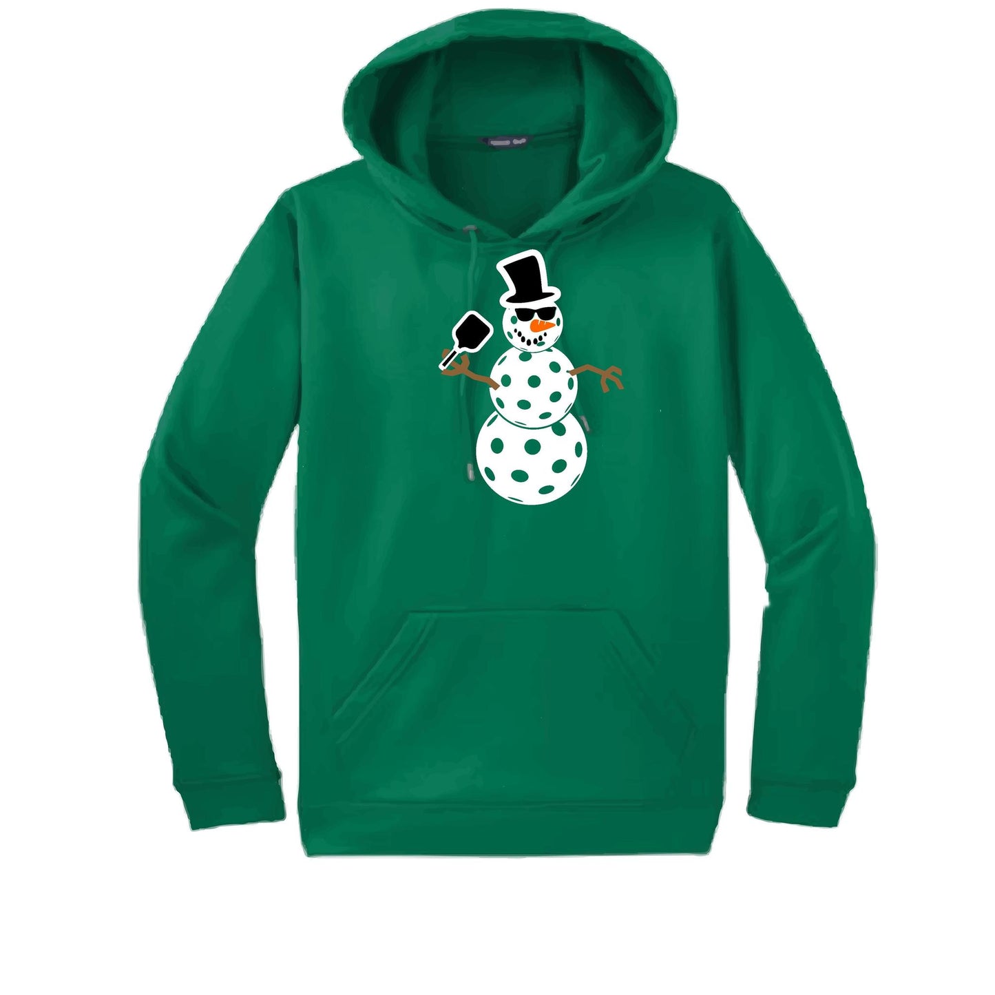 Frosty The Dinking Snowman | Unisex Hoodie Athletic Sweatshirt | 50% Cotton/50% Polyester