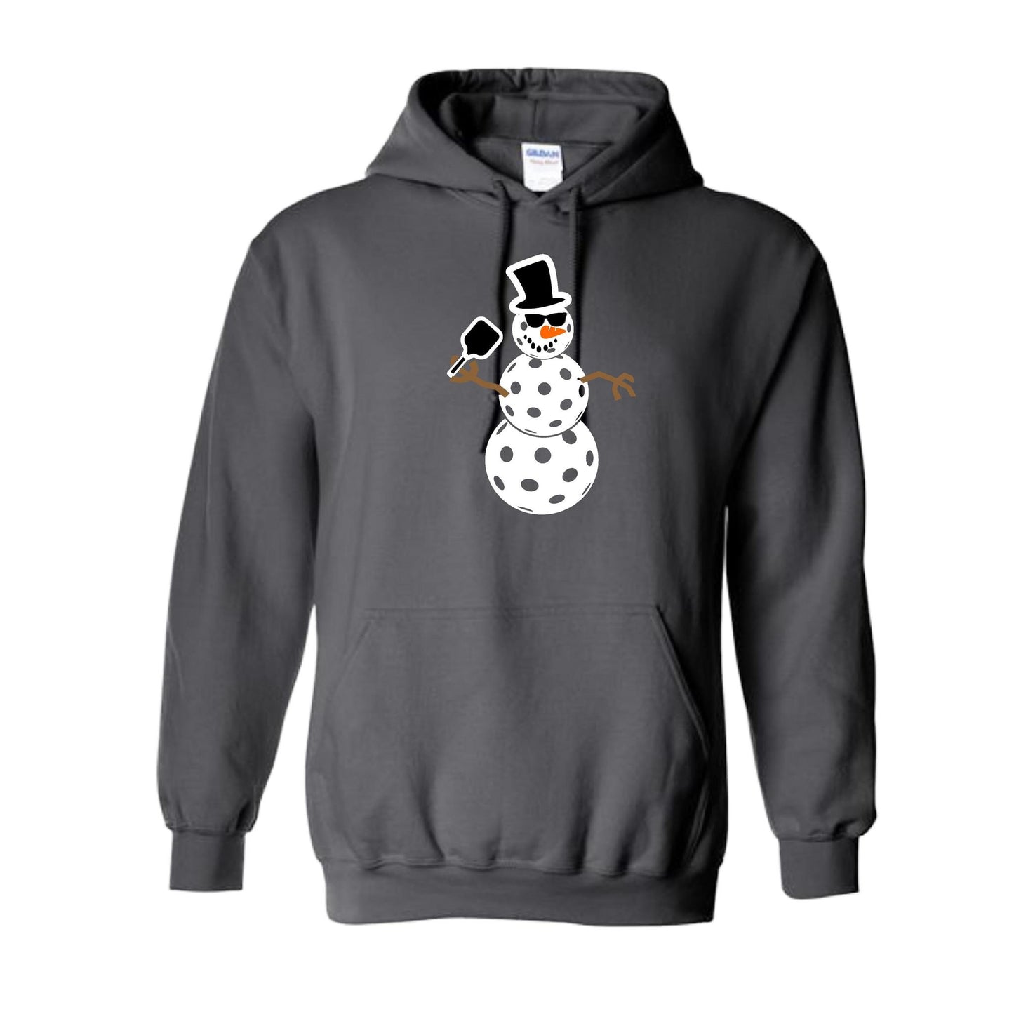 Frosty The Dinking Snowman | Unisex Hoodie Athletic Sweatshirt | 50% Cotton/50% Polyester
