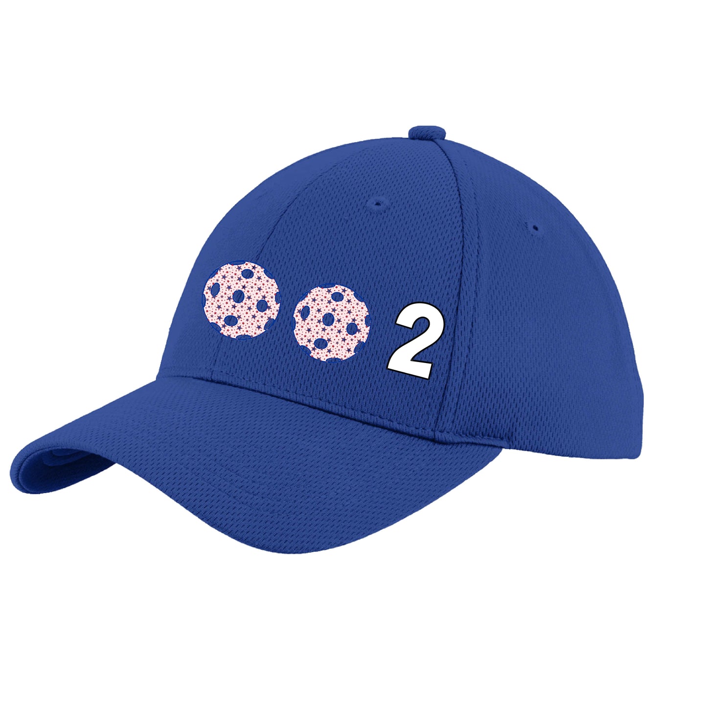 002 (Customizable 10 Pickleball Colors) | Pickleball Hat | Moisture-Wicking 100% Polyester