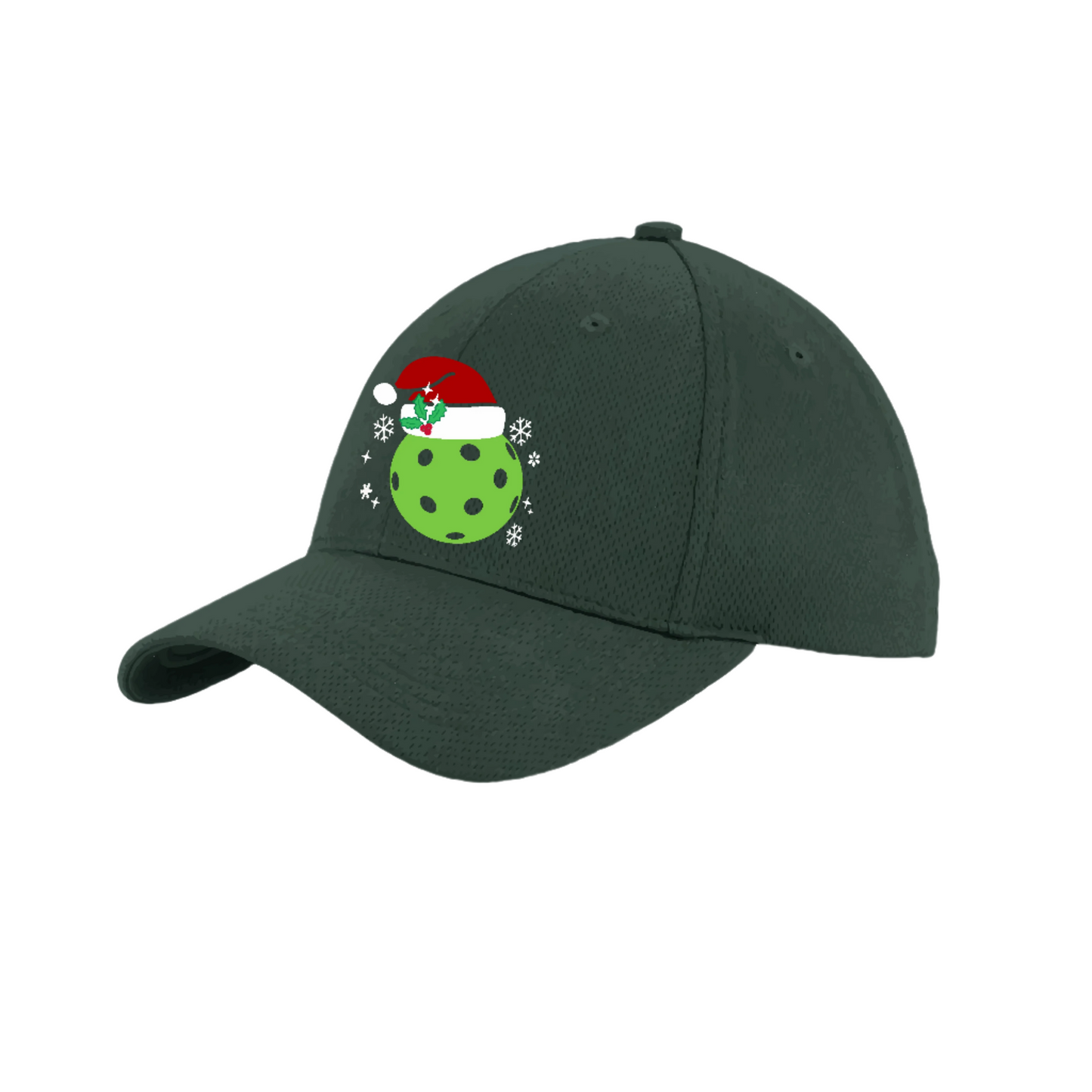 Santa Hat | Pickleball Hat | Moisture-Wicking 100% Polyester