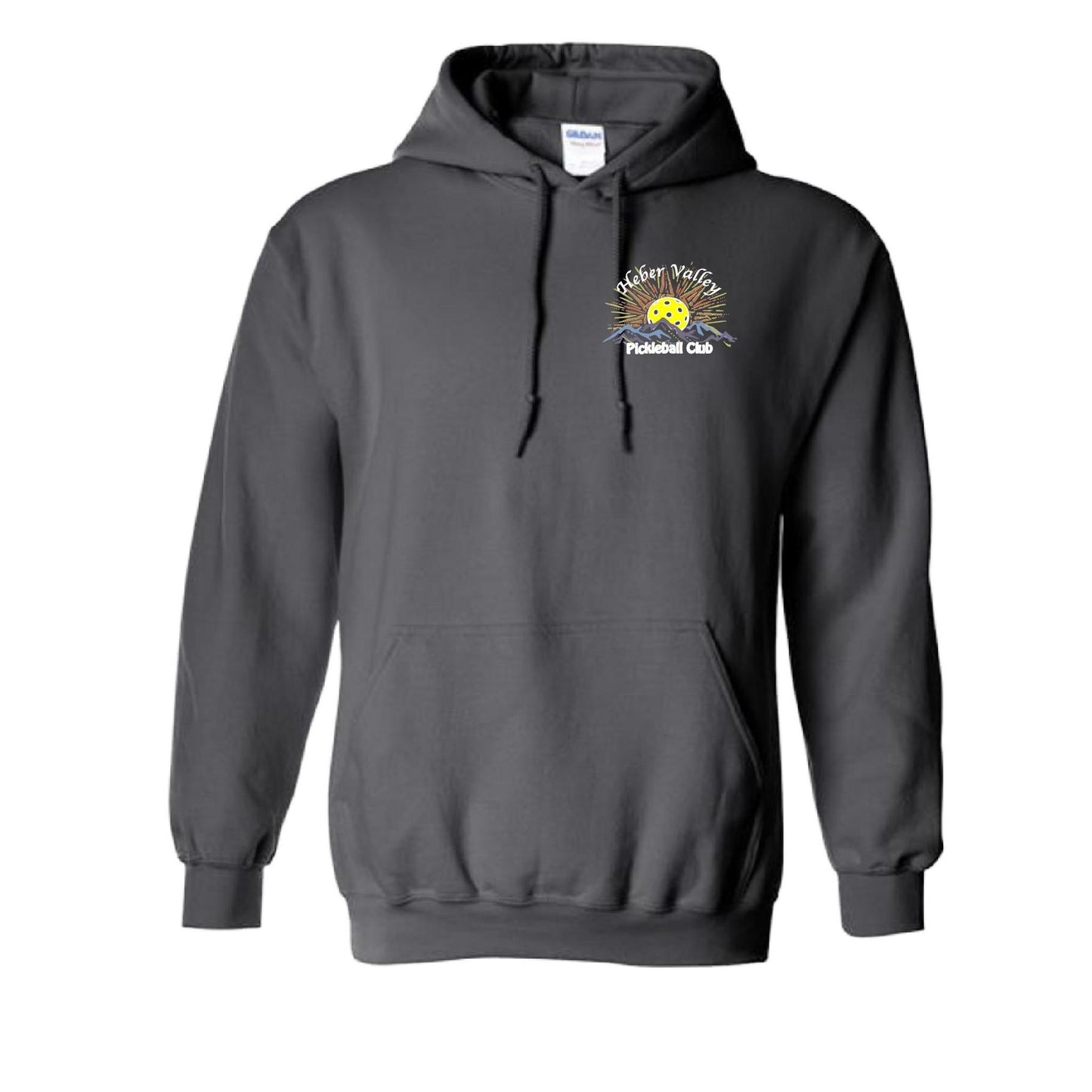 Heber Valley Pickleball Club (Customizable) | Unisex Hoodie Pickleball Sweatshirt | 50% Cotton 50% Polyester