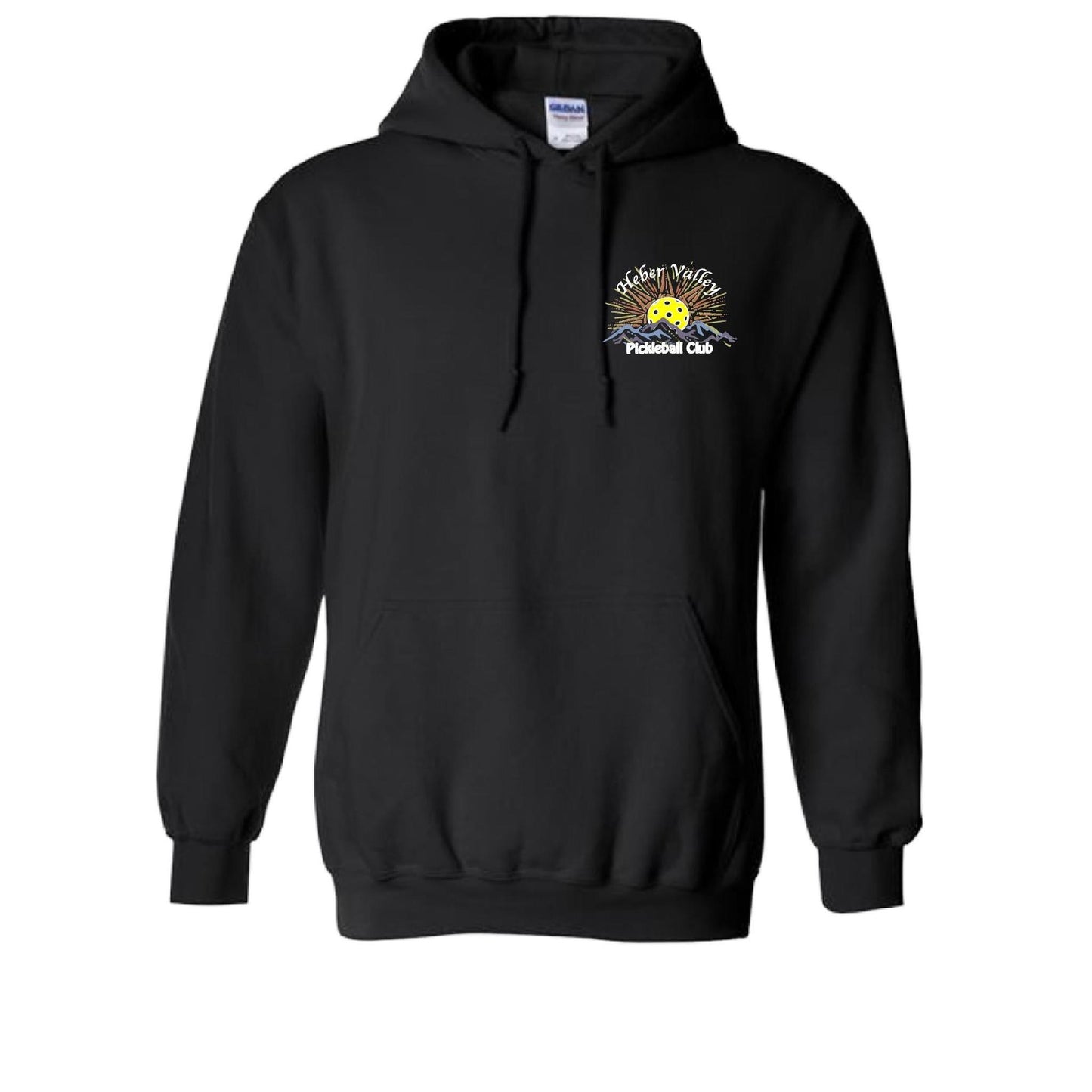Heber Valley Pickleball Club (Customizable) | Unisex Hoodie Pickleball Sweatshirt | 50% Cotton 50% Polyester