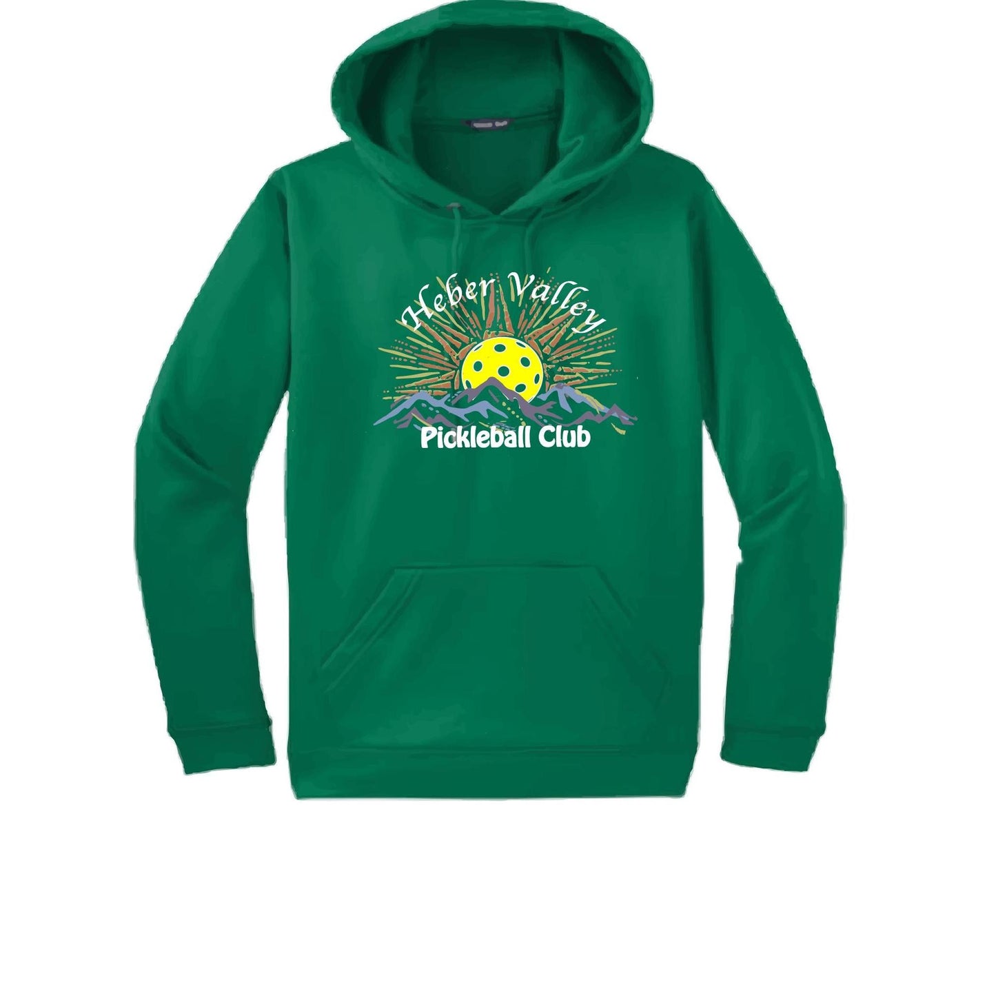 Heber Valley Pickleball Club (Customizable) | Unisex Hoodie Pickleball Sweatshirt | 50% Cotton 50% Polyester