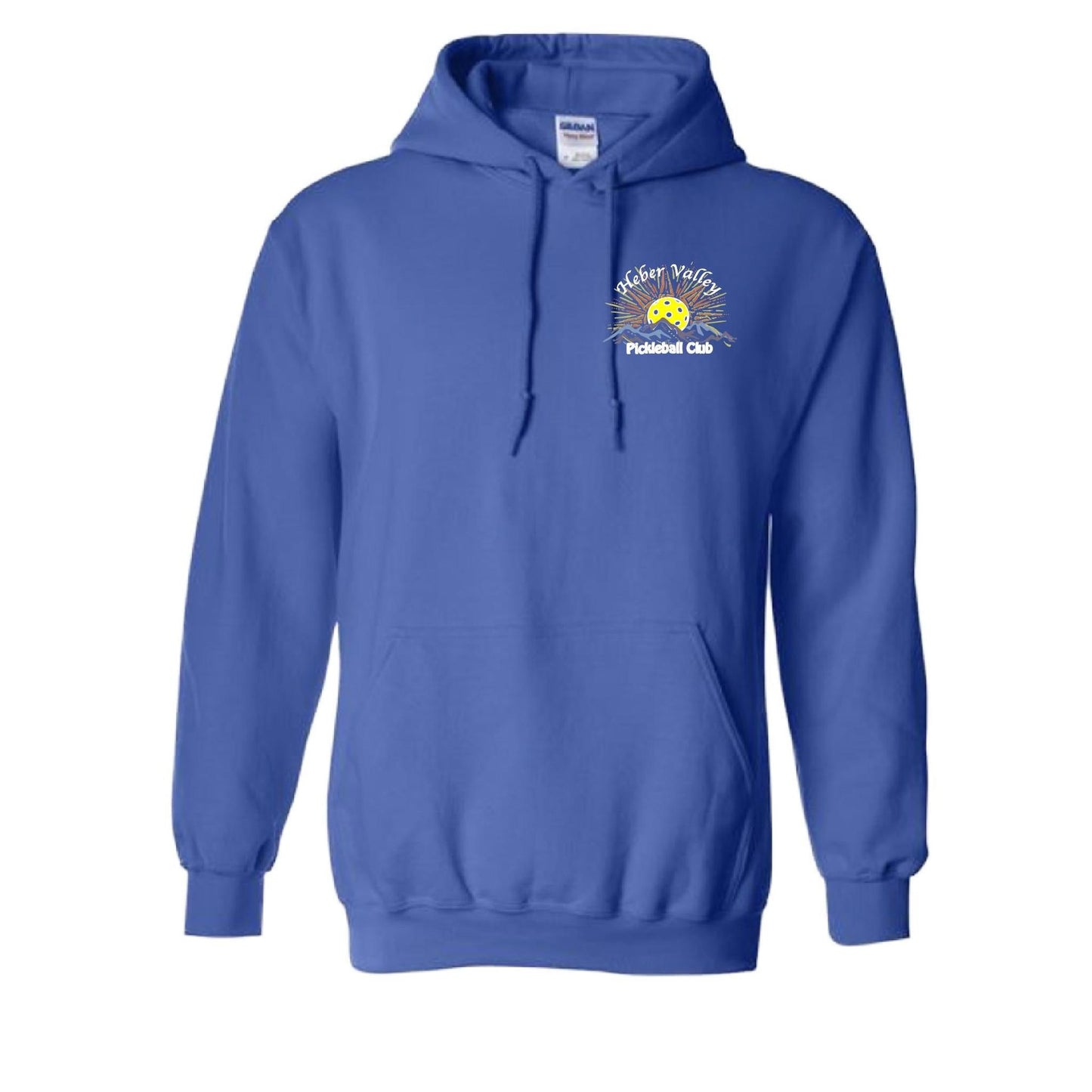 Heber Valley Pickleball Club (Customizable) | Unisex Hoodie Pickleball Sweatshirt | 50% Cotton 50% Polyester