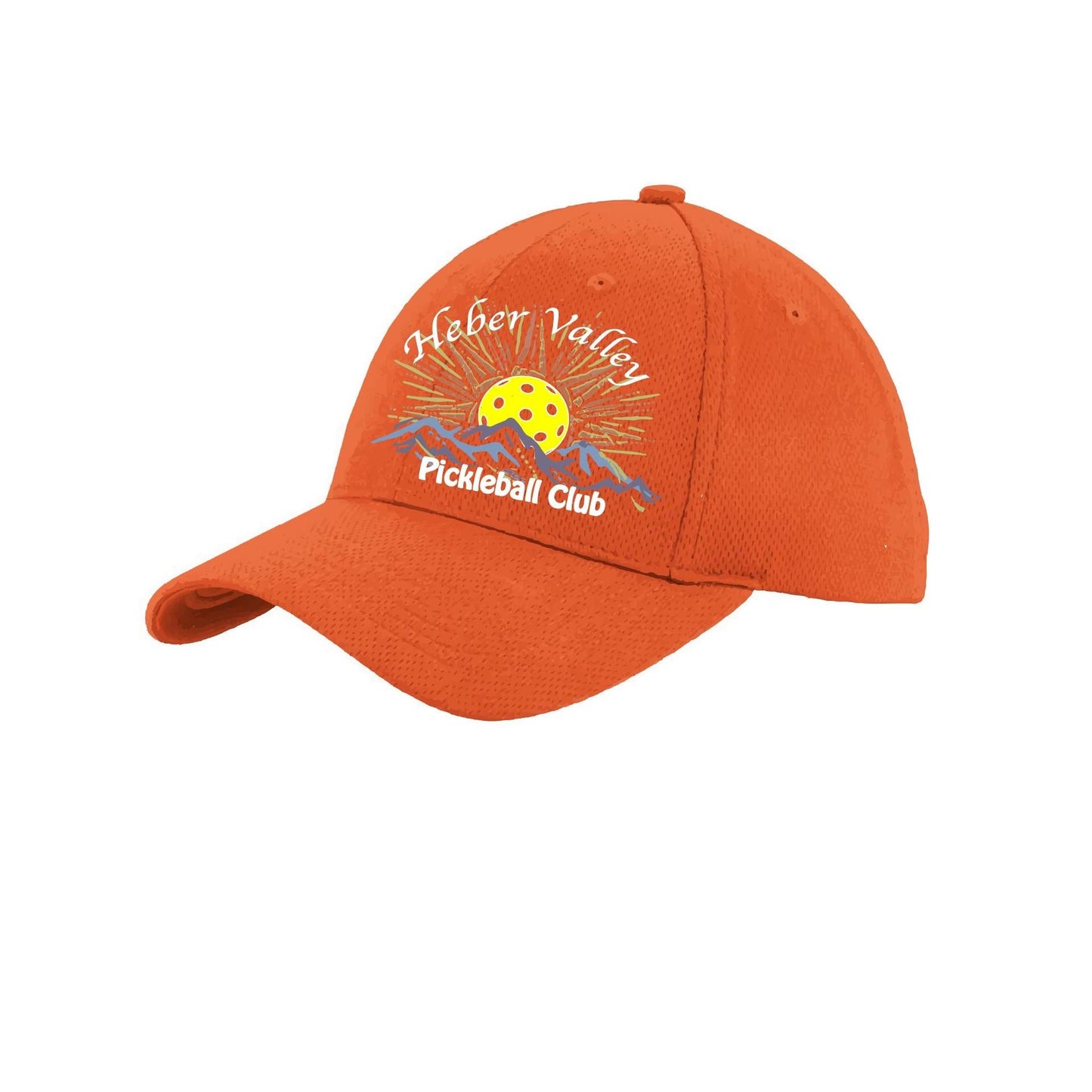 Heber Valley Pickleball Club | Pickleball Hat | Moisture-Wicking 100% Polyester