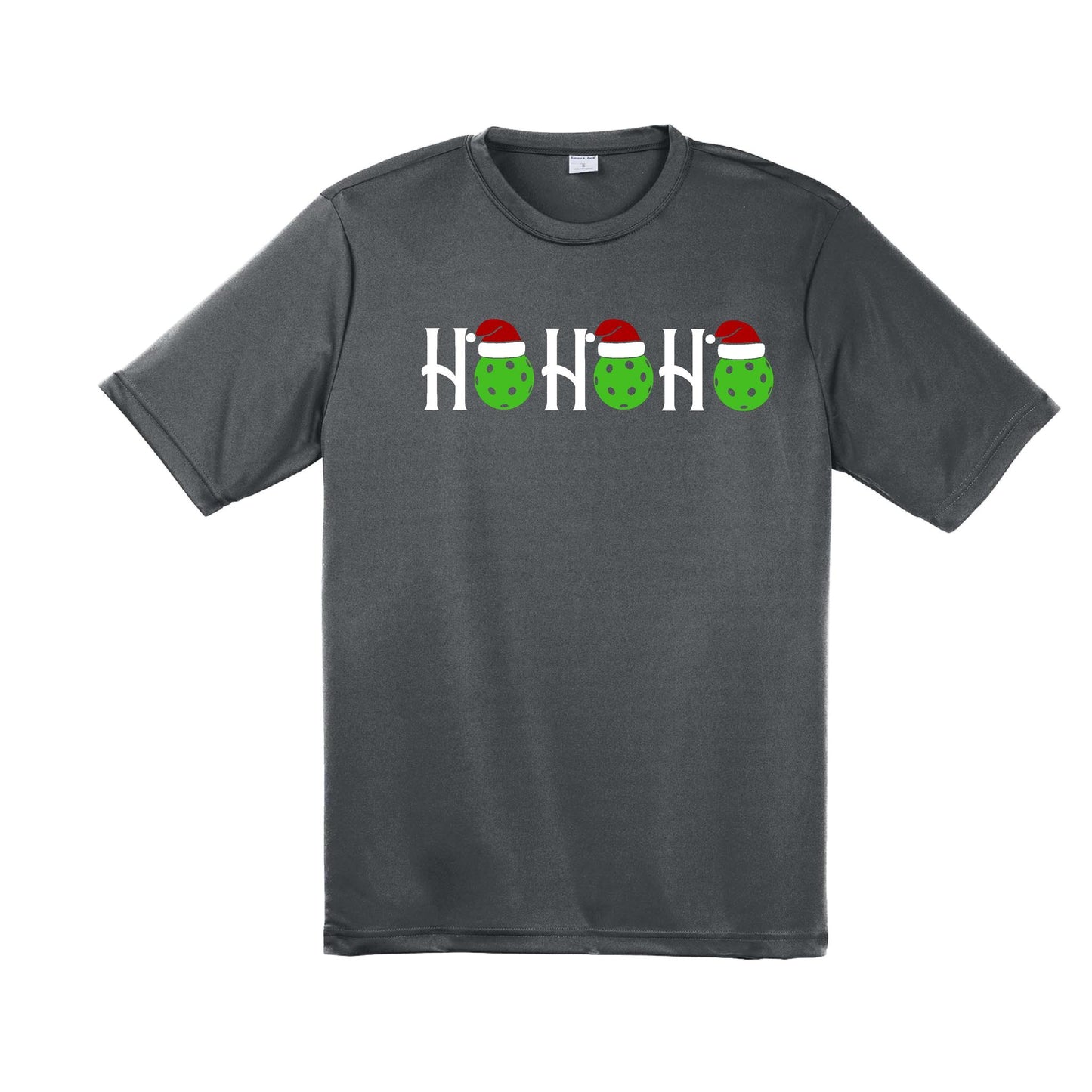 Ho Ho Ho | Men's Short Sleeve Athletic Performance Performance T-Shirt | 100% Polyester
