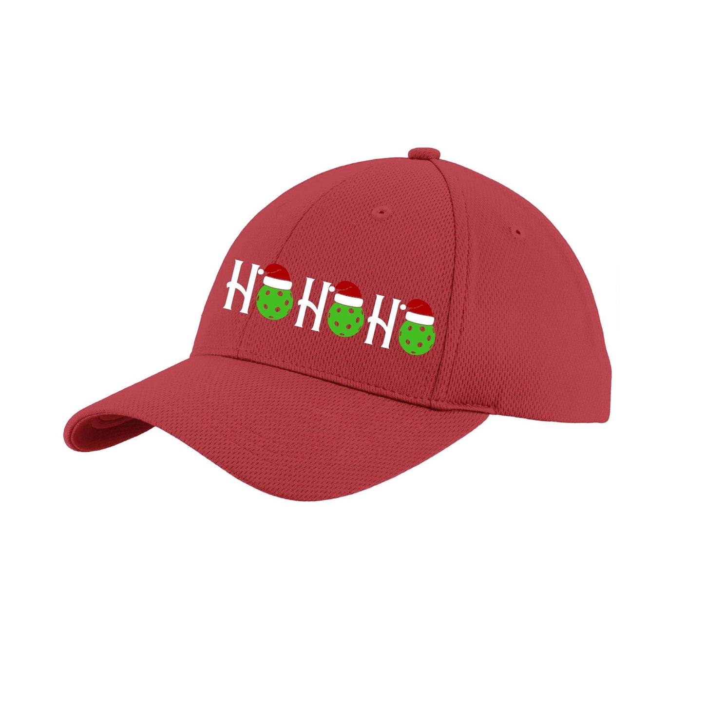 Ho Ho Ho | Pickleball Hat | Moisture-Wicking 100% Polyester