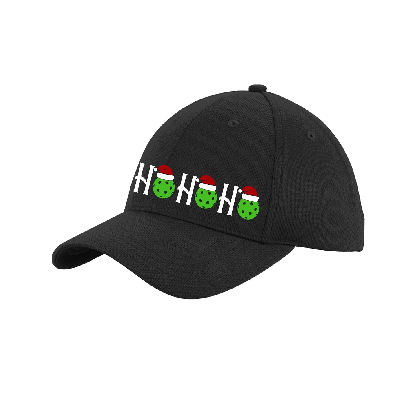 Ho Ho Ho | Pickleball Hat | Moisture-Wicking 100% Polyester
