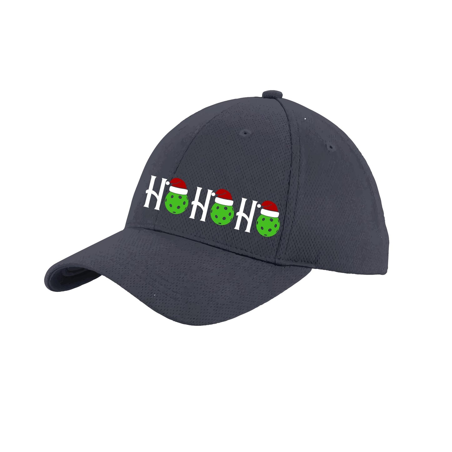 Ho Ho Ho | Pickleball Hat | Moisture-Wicking 100% Polyester
