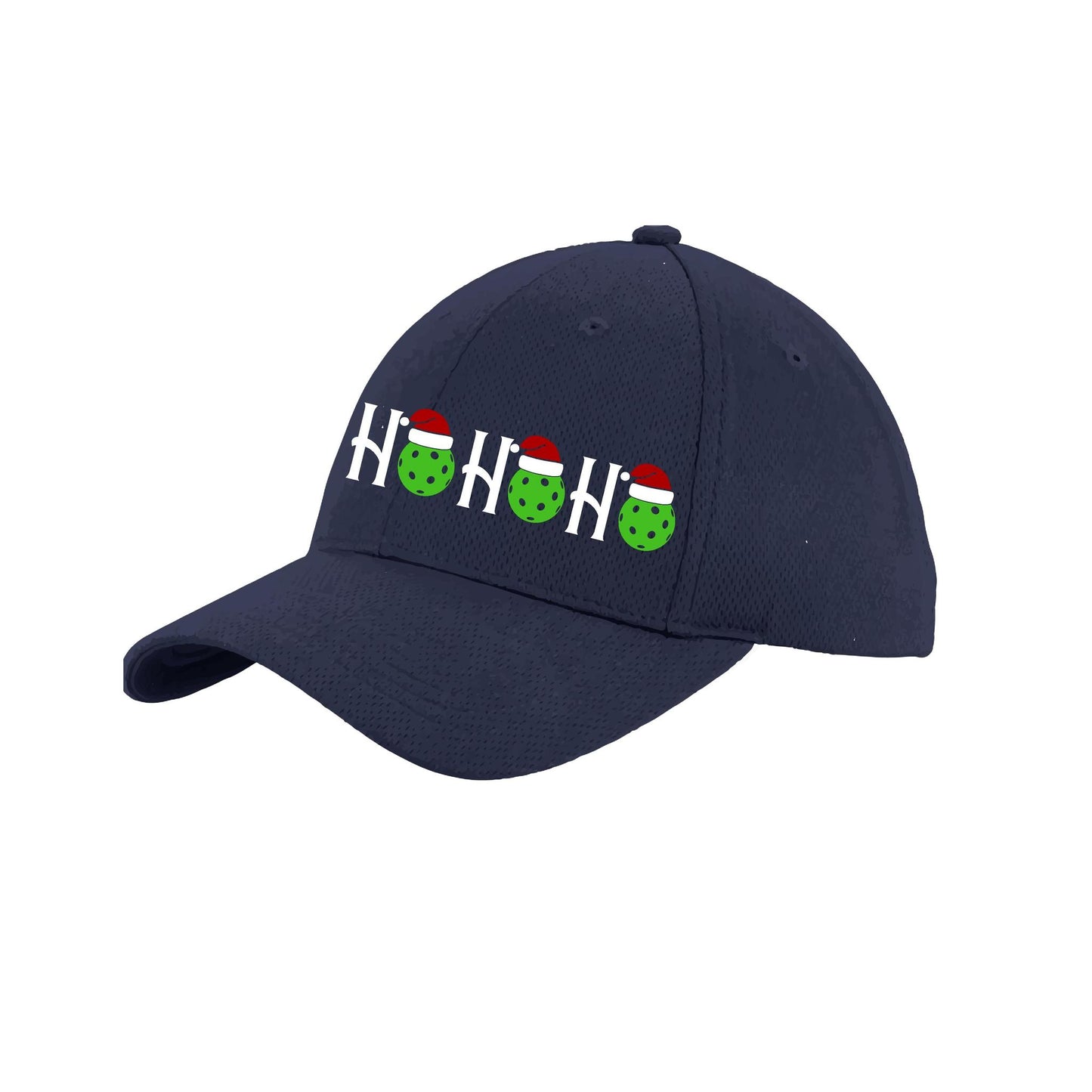 Ho Ho Ho | Pickleball Hat | Moisture-Wicking 100% Polyester