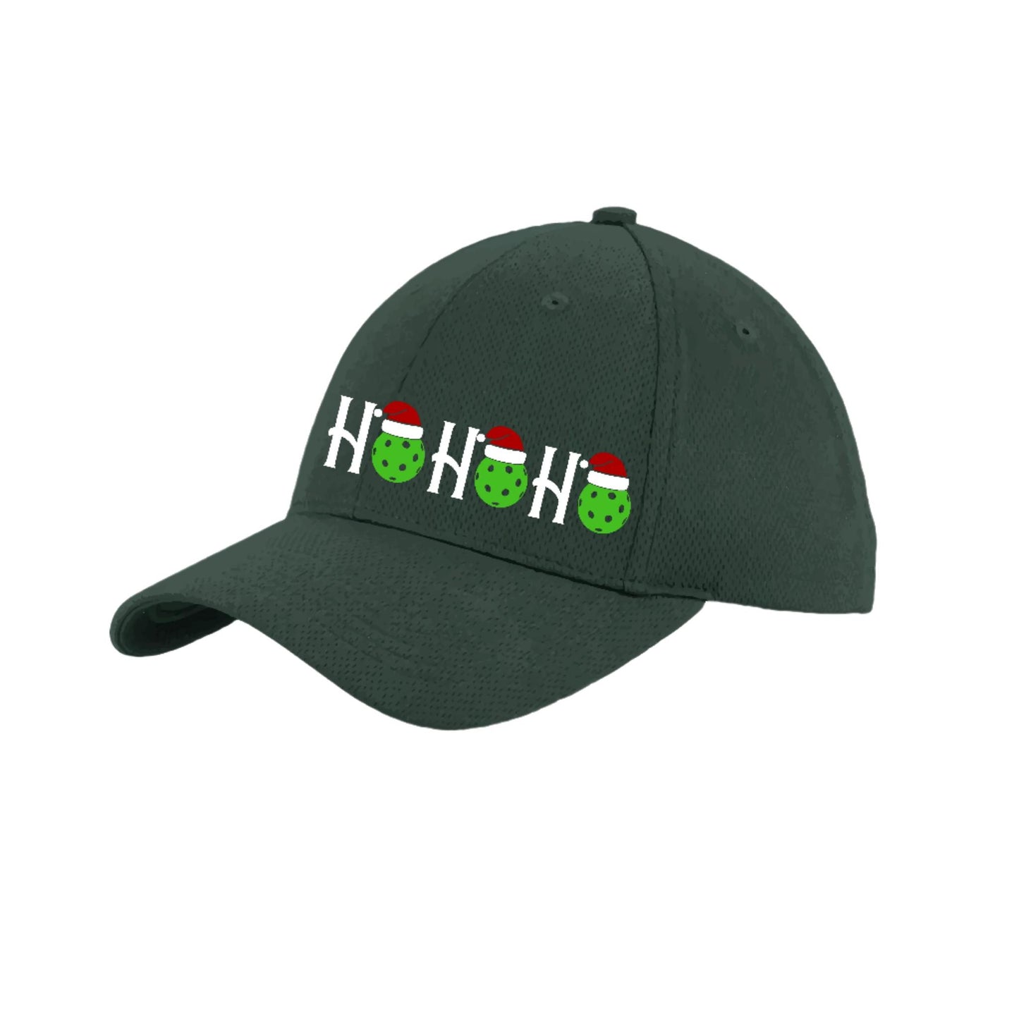 Ho Ho Ho | Pickleball Hat | Moisture-Wicking 100% Polyester