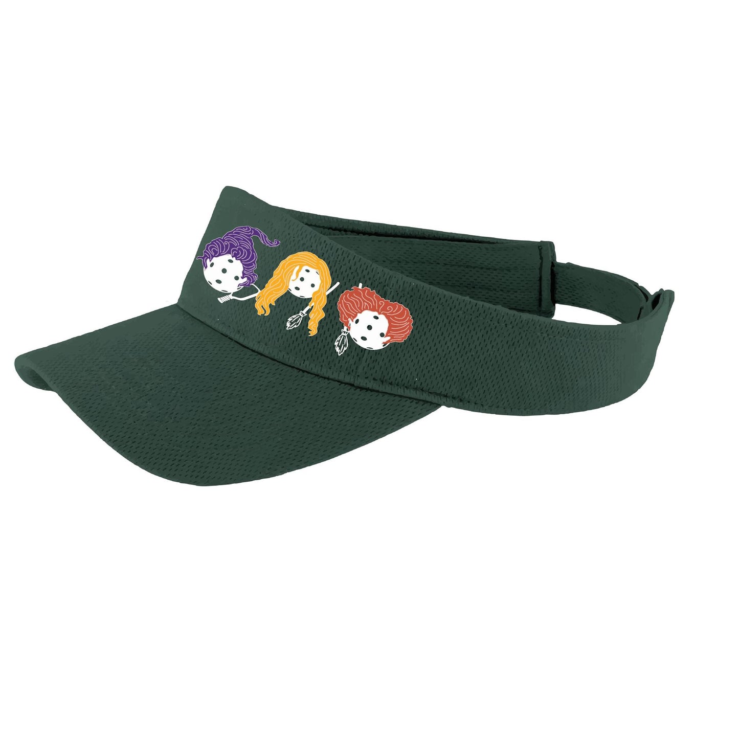 Hocus Pocus | Pickleball Visors | Moisture Wicking 100% Polyester