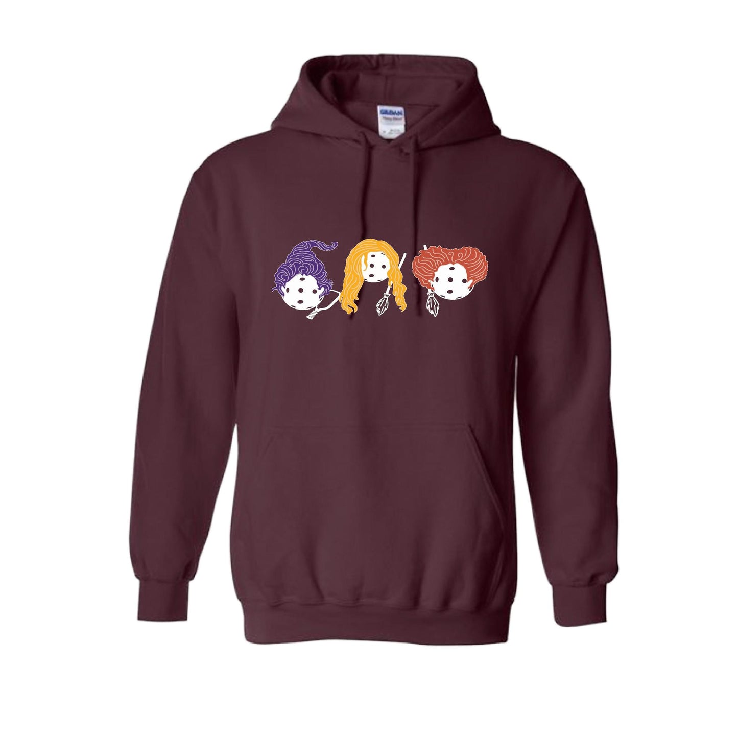 Hocus Pocus | Unisex Hoodie Athletic Sweatshirt | 50% Cotton/50% Polyester