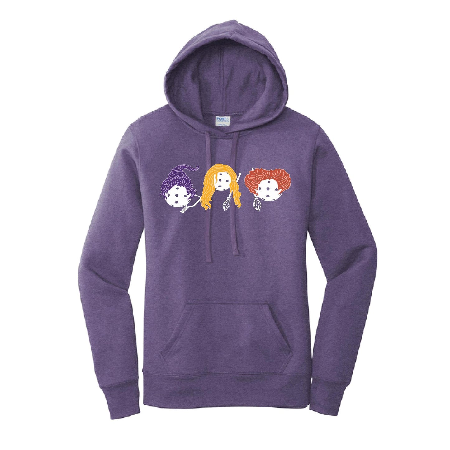 Hocus Pocus | Women’s Fitted Hoodie Pickleball Sweatshirt | 50% Cotton 50% Poly Fleece