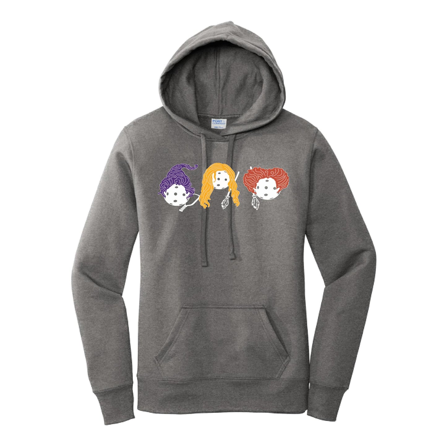 Hocus Pocus | Women’s Fitted Hoodie Pickleball Sweatshirt | 50% Cotton 50% Poly Fleece