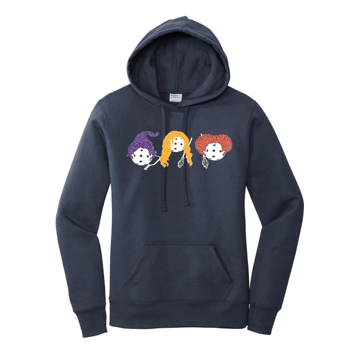 Hocus Pocus | Women’s Fitted Hoodie Pickleball Sweatshirt | 50% Cotton 50% Poly Fleece