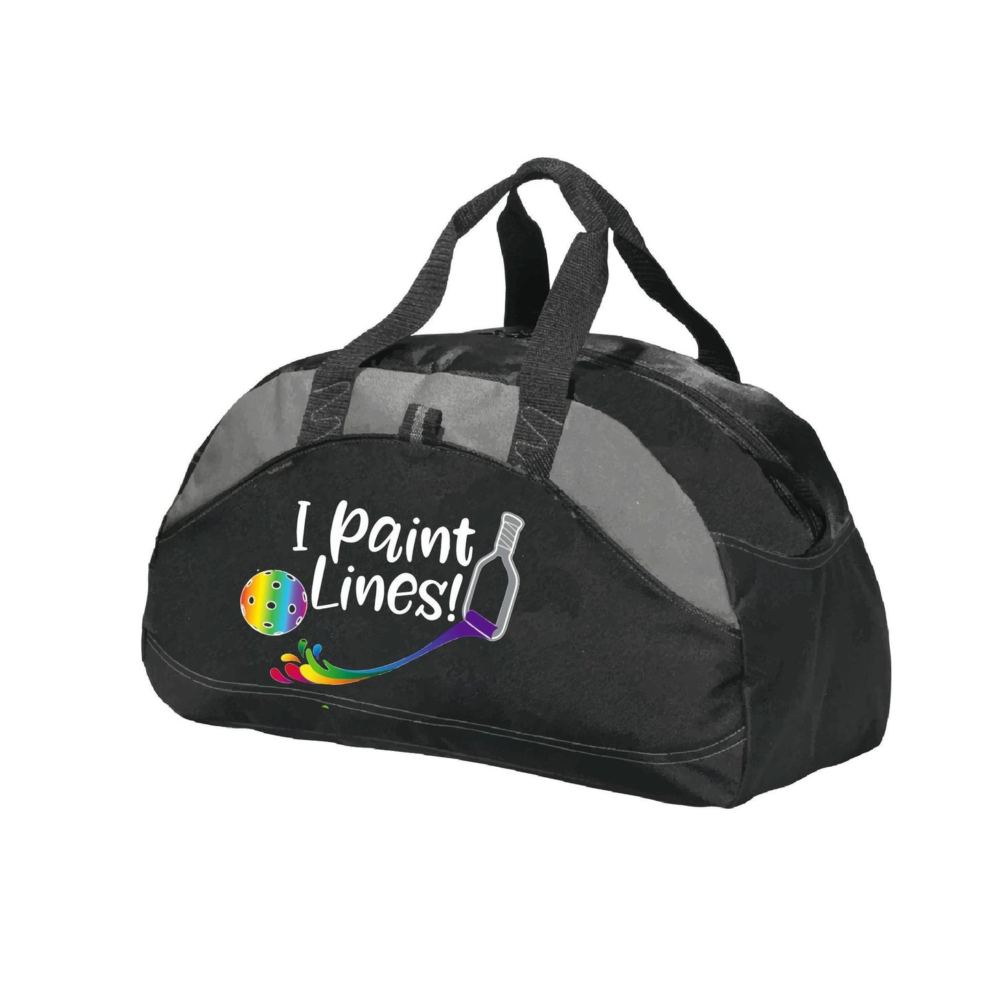 I Paint Pickleball Lines | Pickleball Sports Duffel | Medium Size Court Bag