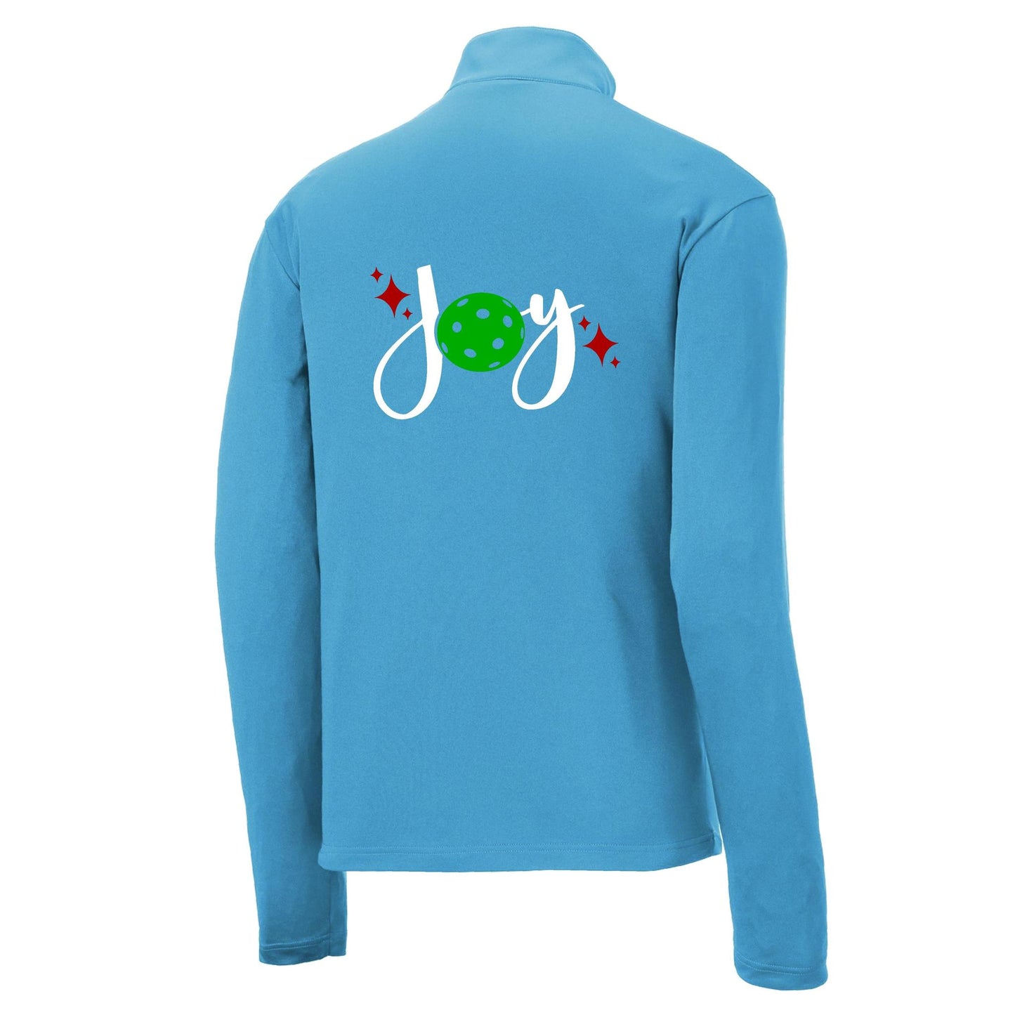 Joy | Men's 1/4 Zip Long Sleeve Pullover Athletic Performance Shirt | 100% Polyester