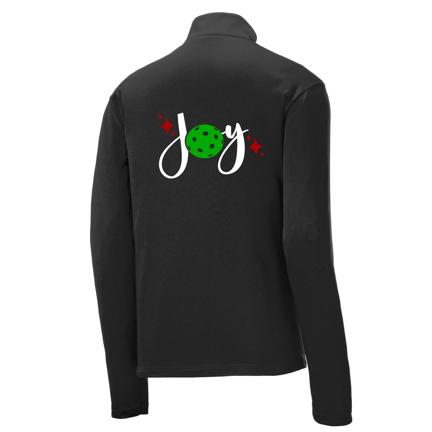 Joy | Men's 1/4 Zip Long Sleeve Pullover Athletic Performance Shirt | 100% Polyester