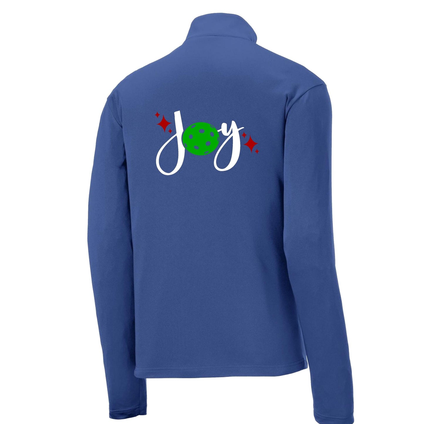 Joy | Men's 1/4 Zip Long Sleeve Pullover Athletic Performance Shirt | 100% Polyester