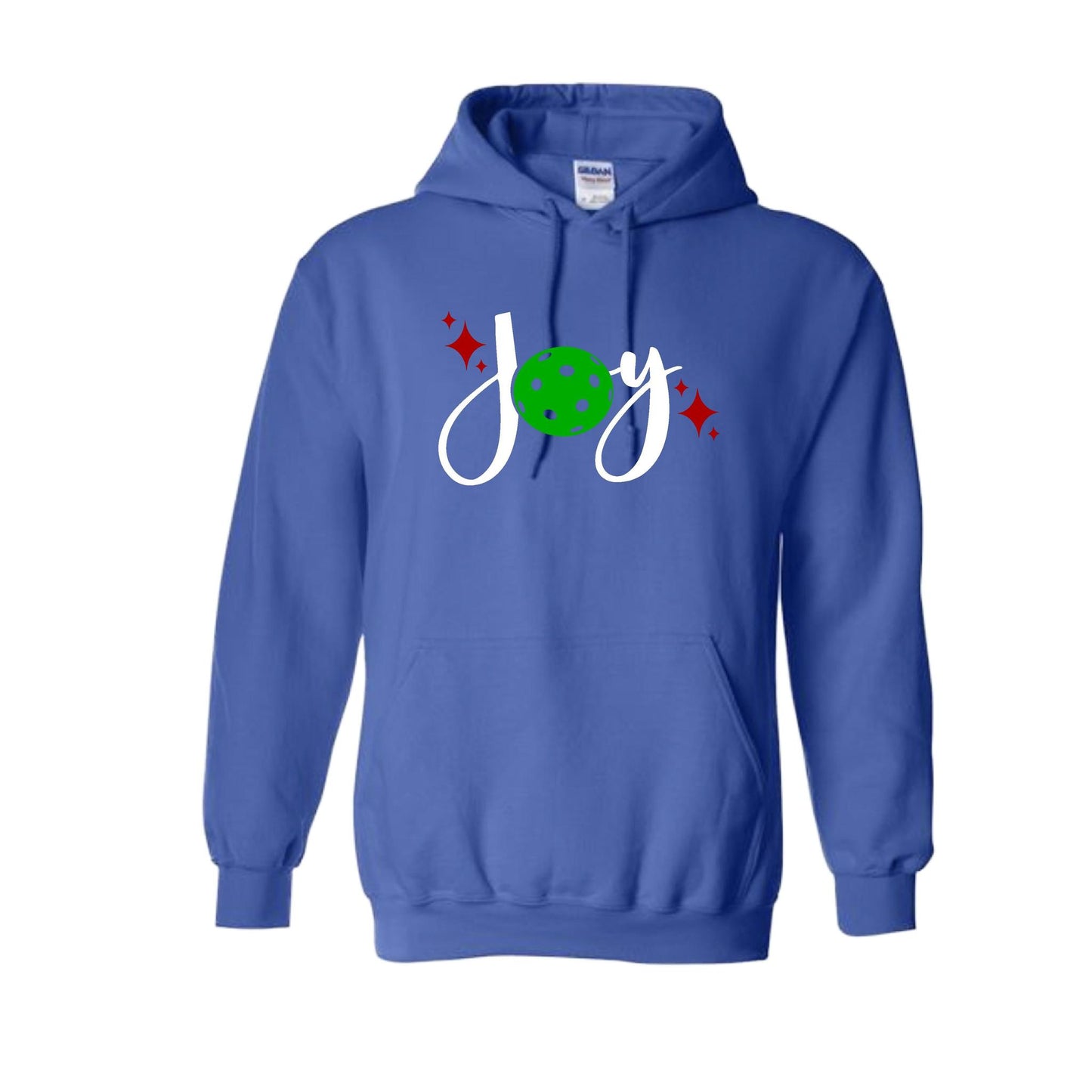 Joy | Unisex Hoodie Athletic Sweatshirt | 50% Cotton/50% Polyester