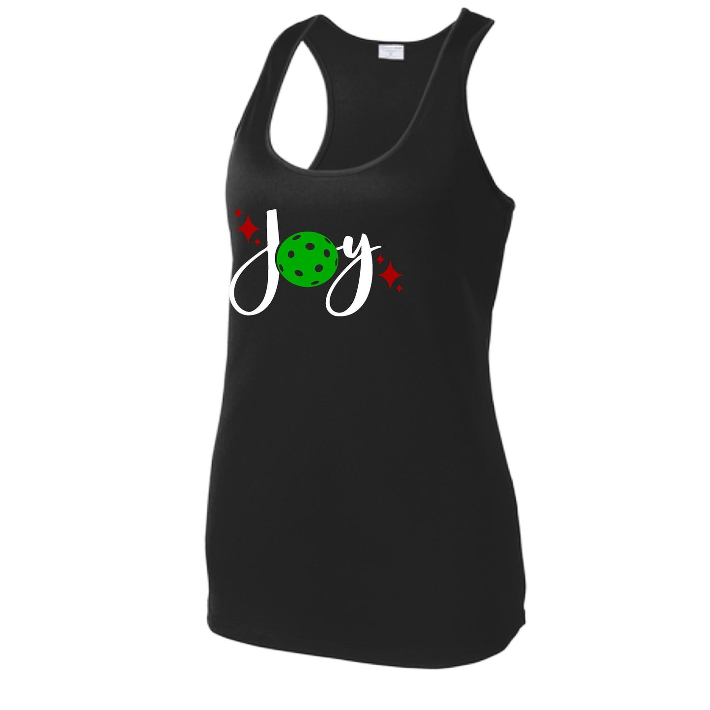 Joy | Women's Racerback Pickleball Performance Tank | 100% Polyester