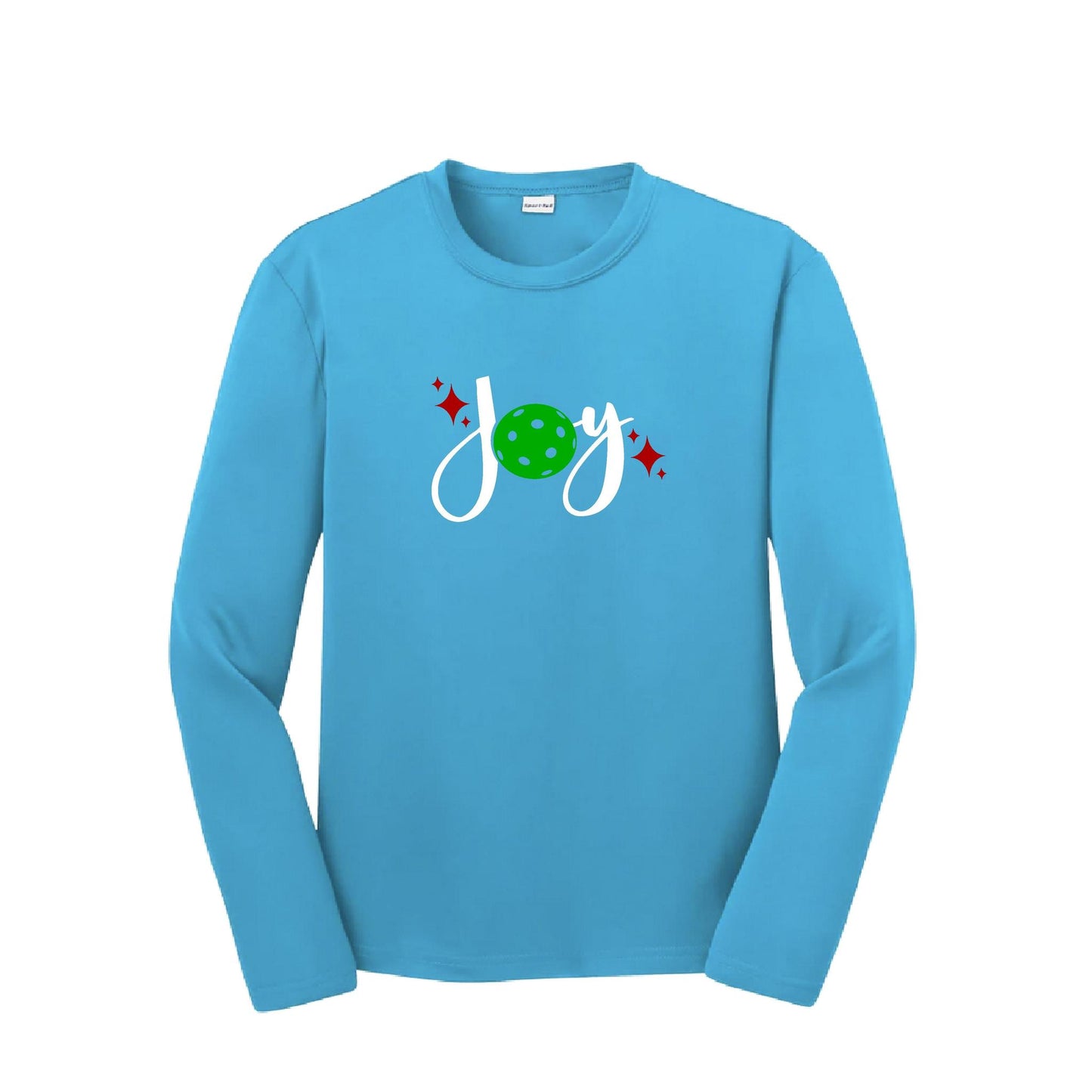 Joy | Youth Long Sleeve Pickleball Performance T-Shirts | 100% Polyester