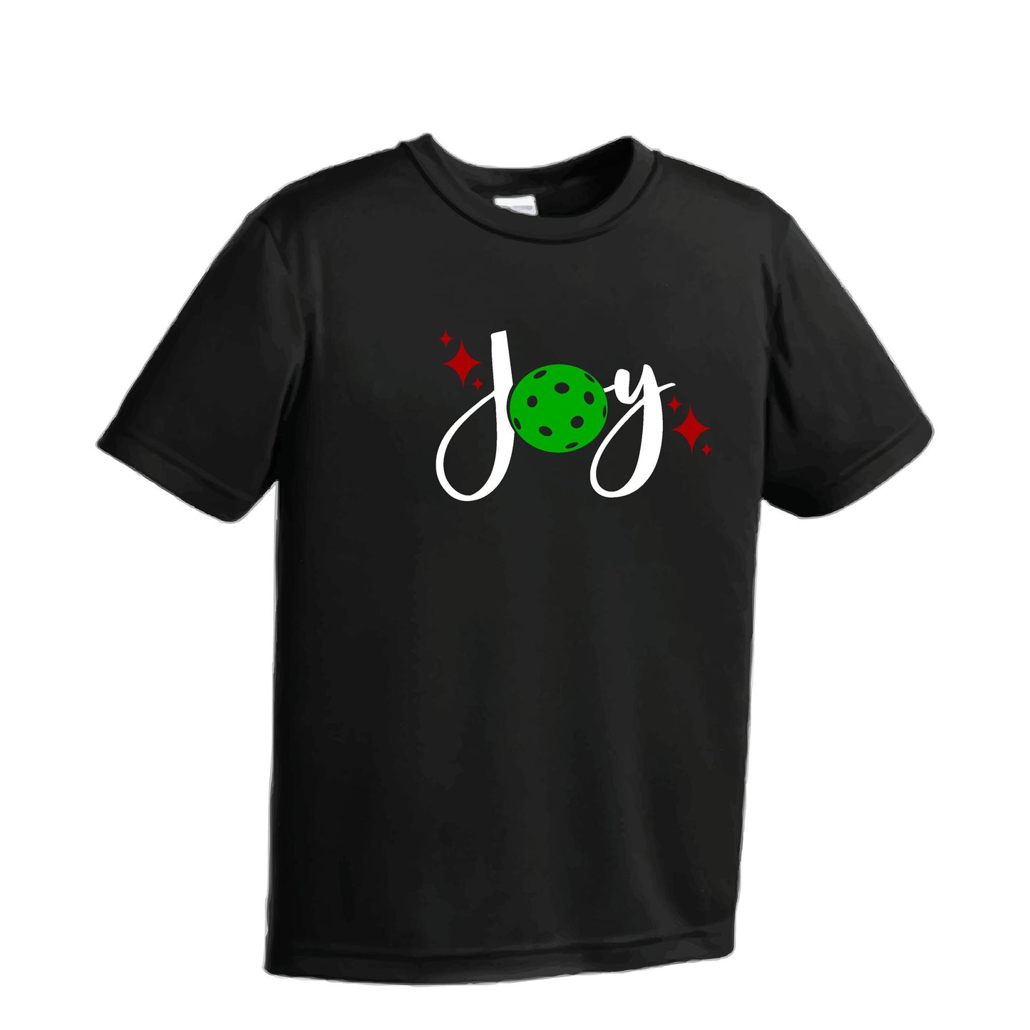 Joy | Youth Short Sleeve Pickleball Performance T-Shirts | 100% Polyester