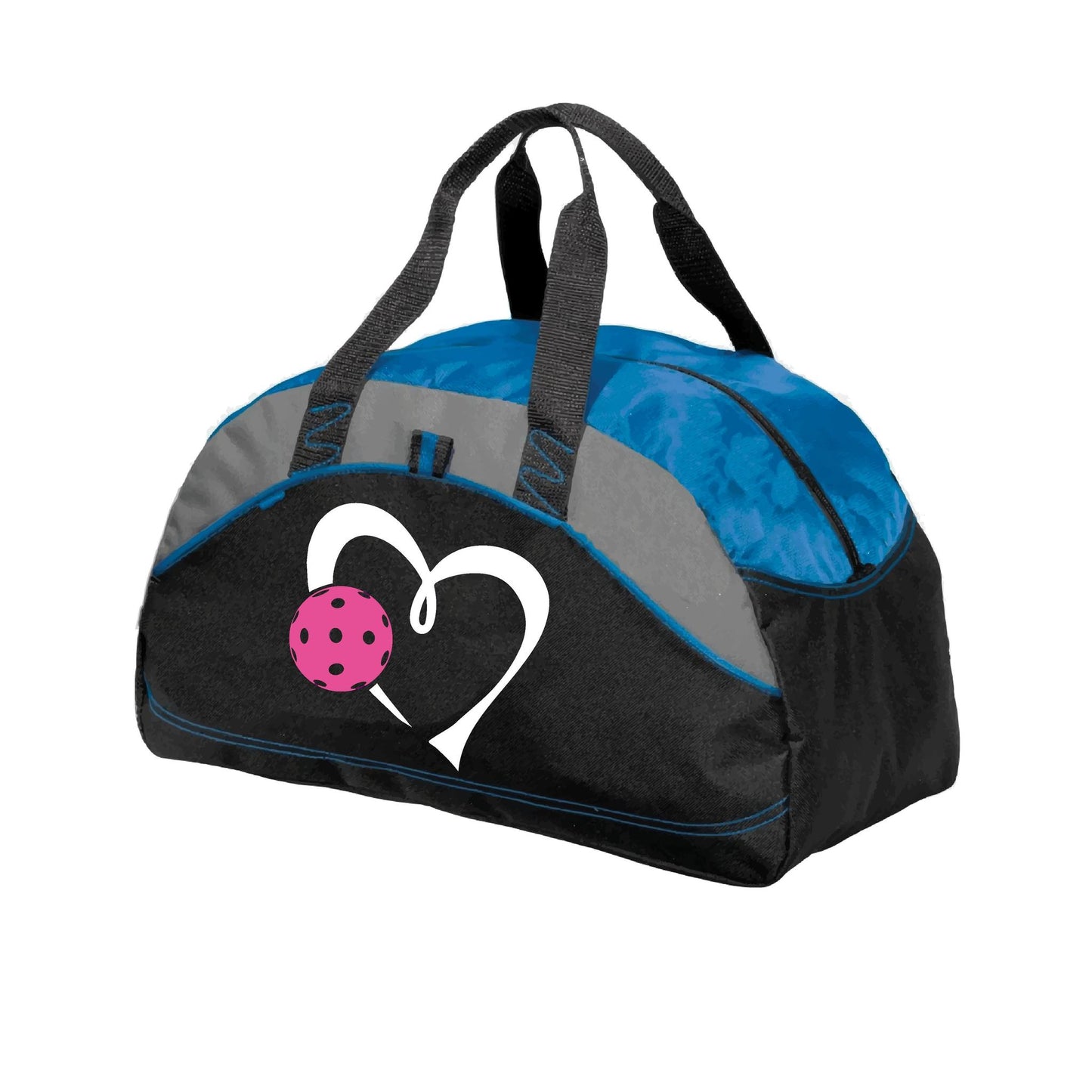 Love Pickleball (Pink) | Pickleball Sports Duffel | Medium Size Court Bag