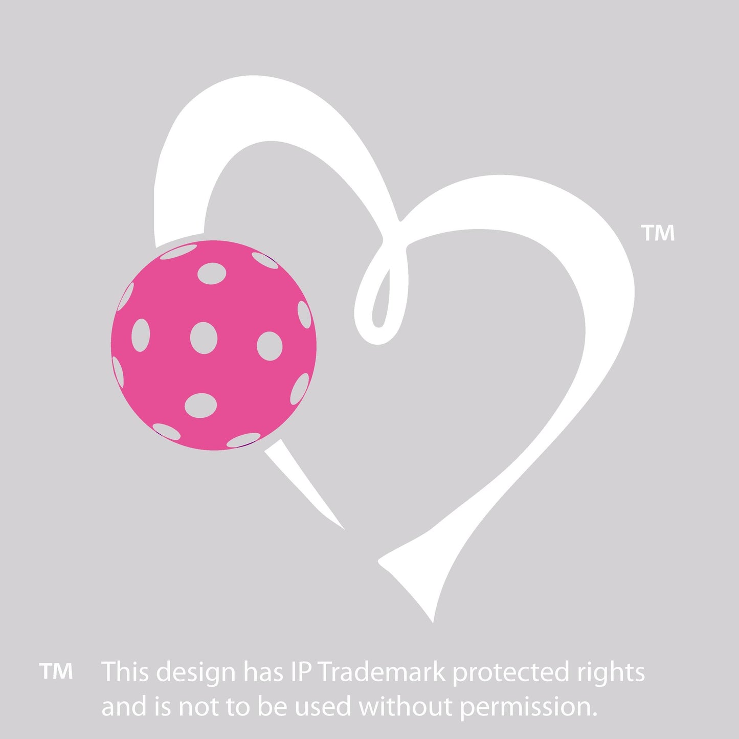 Love Pickleball (Pink) | Unisex Hoodie Pickleball Sweatshirt | 50% Cotton 50% Polyester