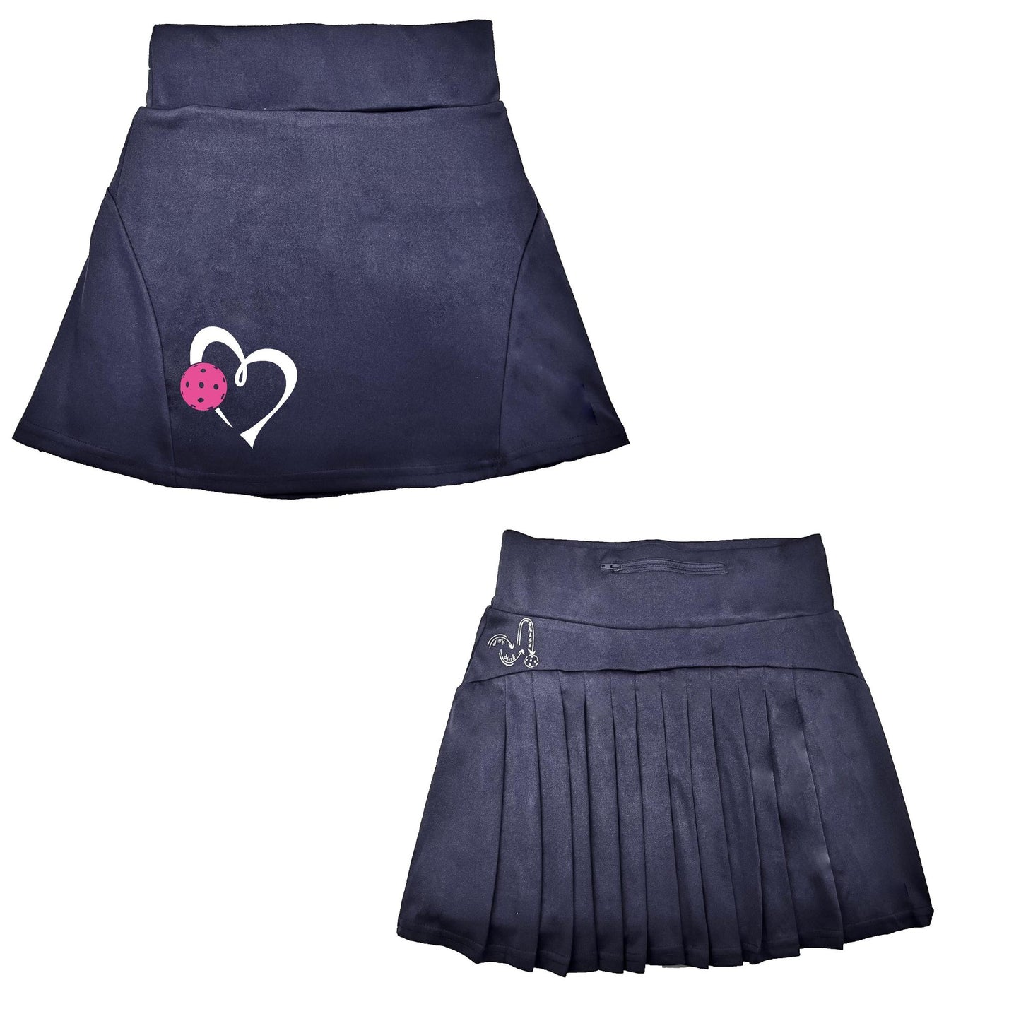 Love Pickleball (Pink) | Women's Flirty Pickleball Skort