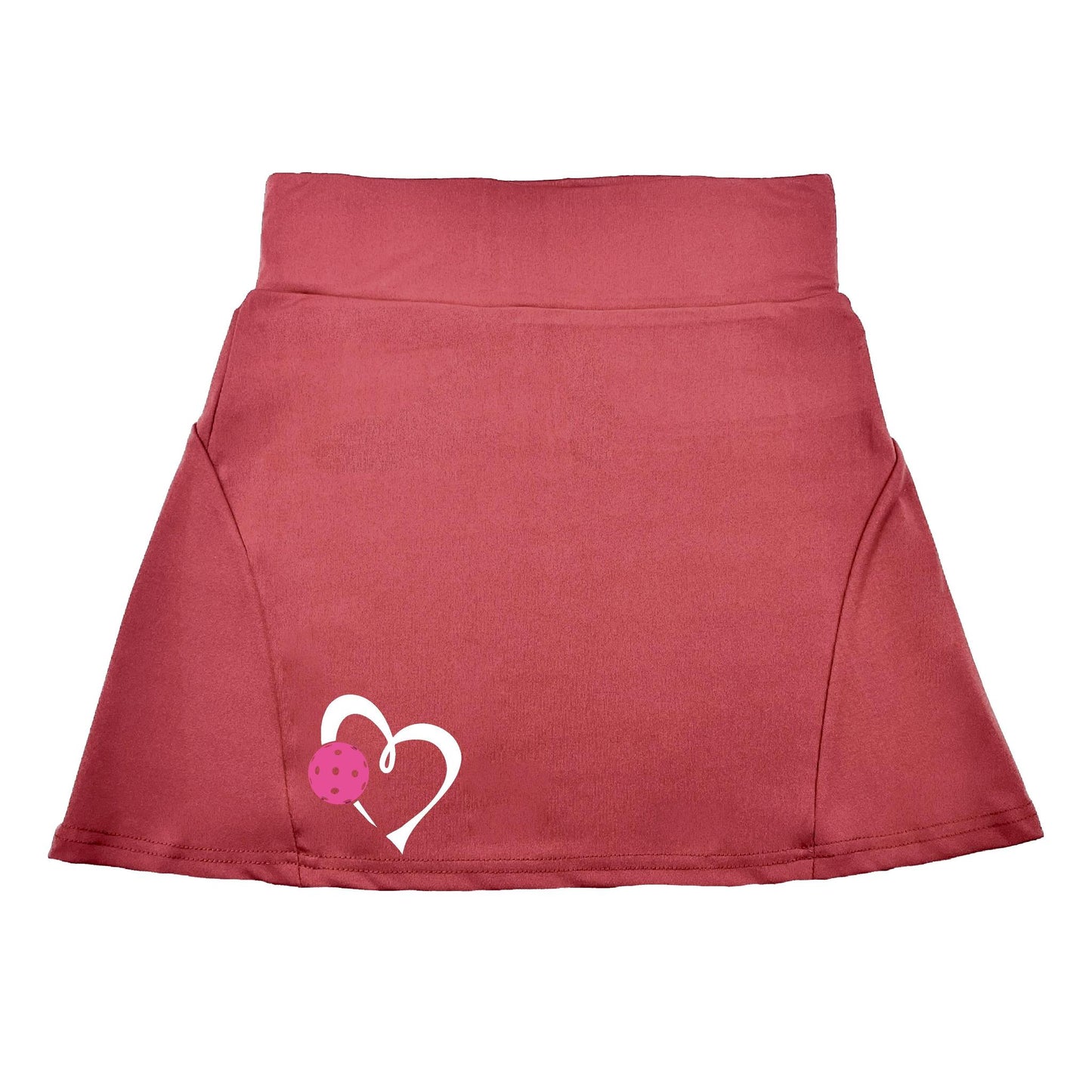 Love Pickleball (Pink) | Women's Flirty Pickleball Skort