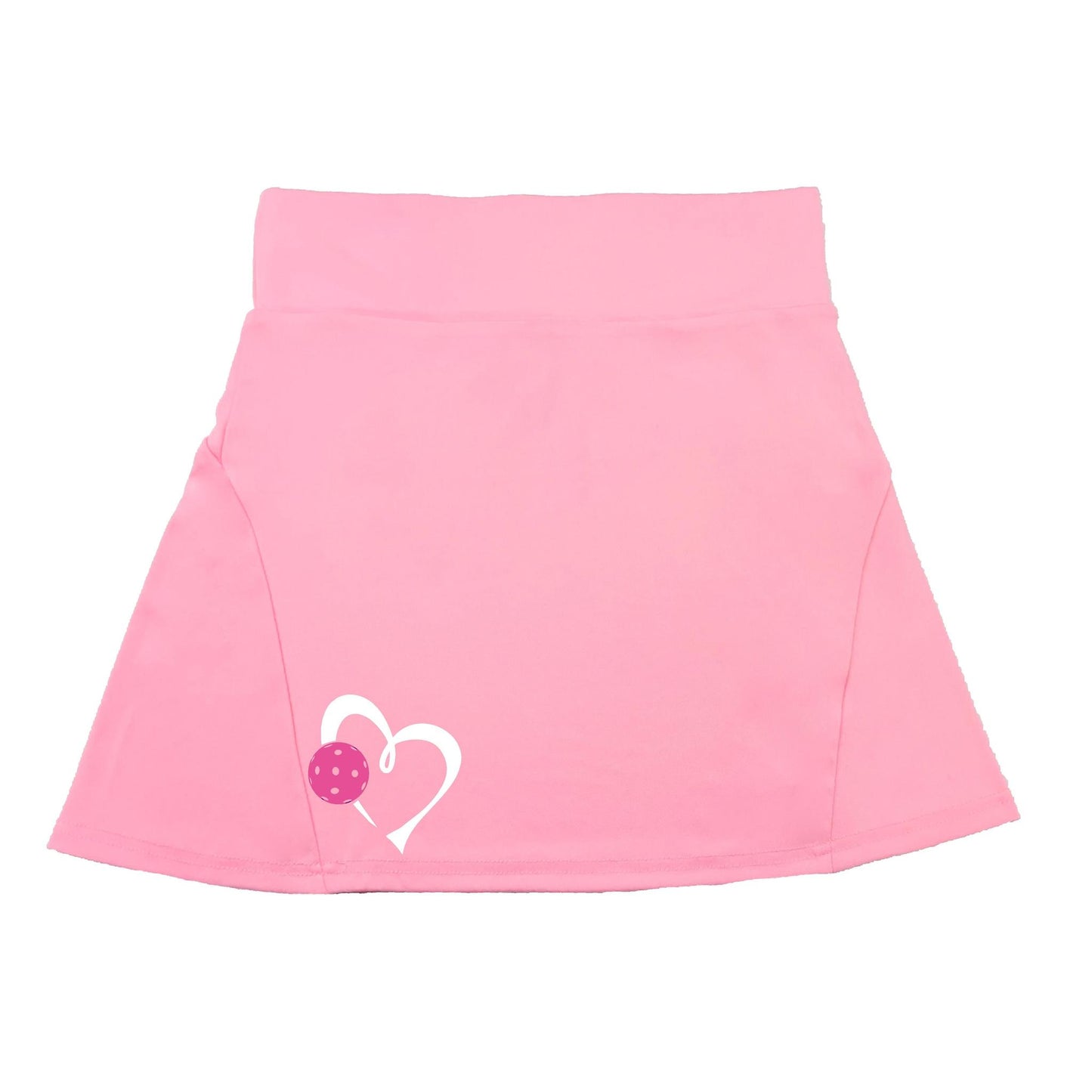 Love Pickleball (Pink) | Women's Flirty Pickleball Skort