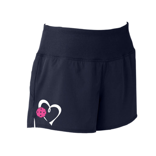 Love Pickleball (Pink) | Women's Pickleball Shorts