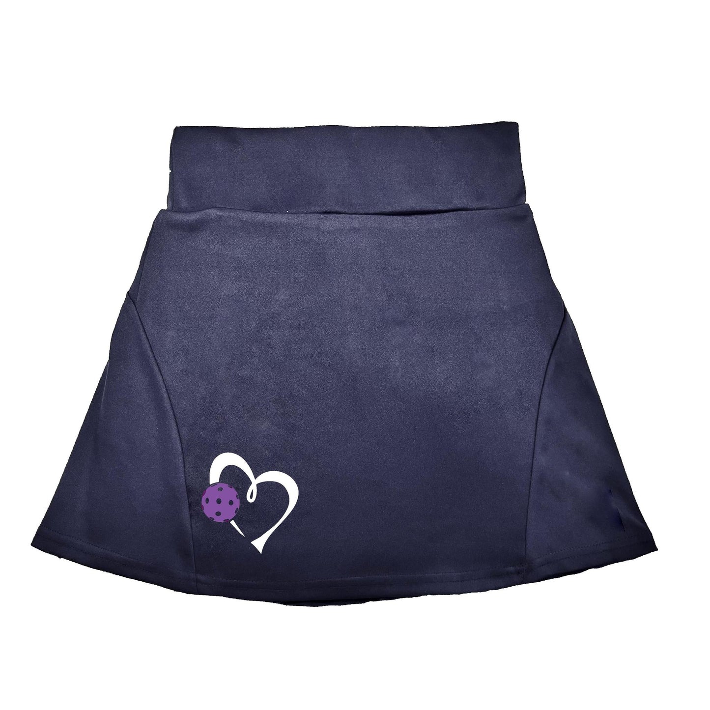 Love Pickleball (Purple) | Women's Flirty Pickleball Skort