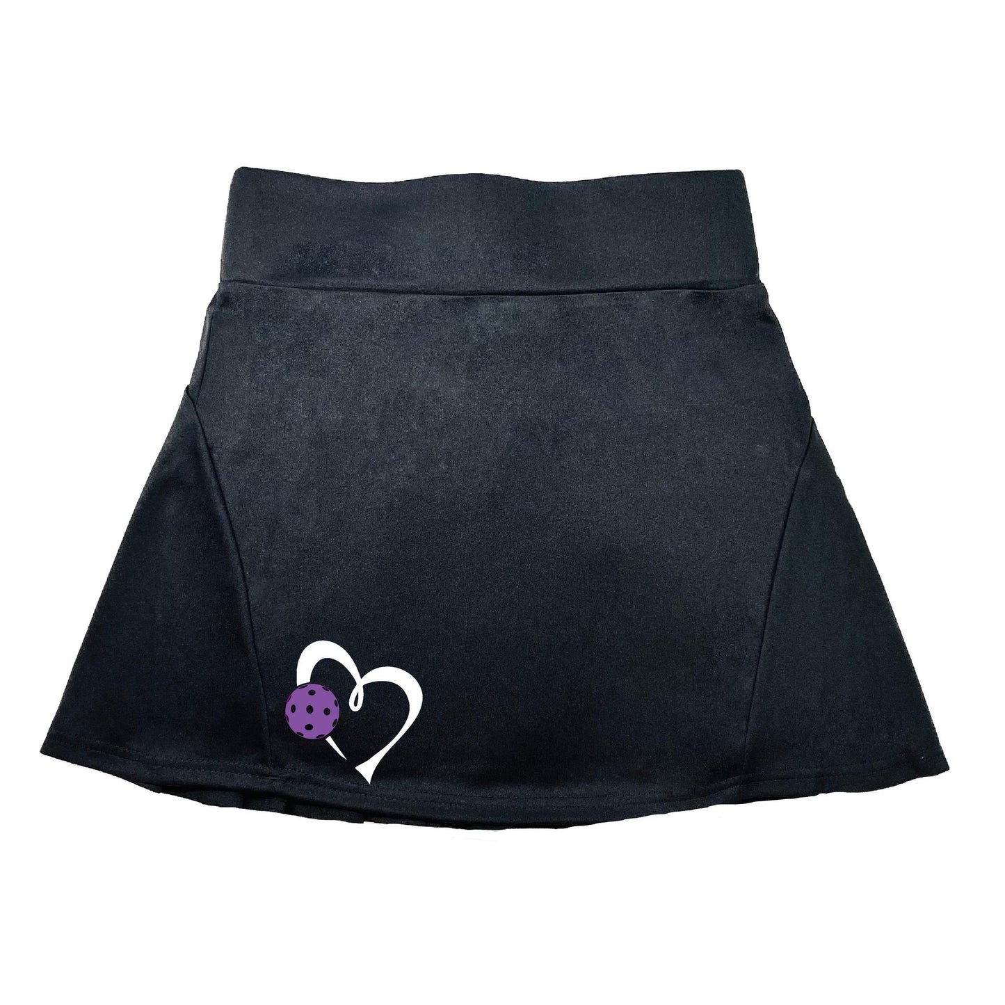 Love Pickleball (Purple) | Women's Flirty Pickleball Skort