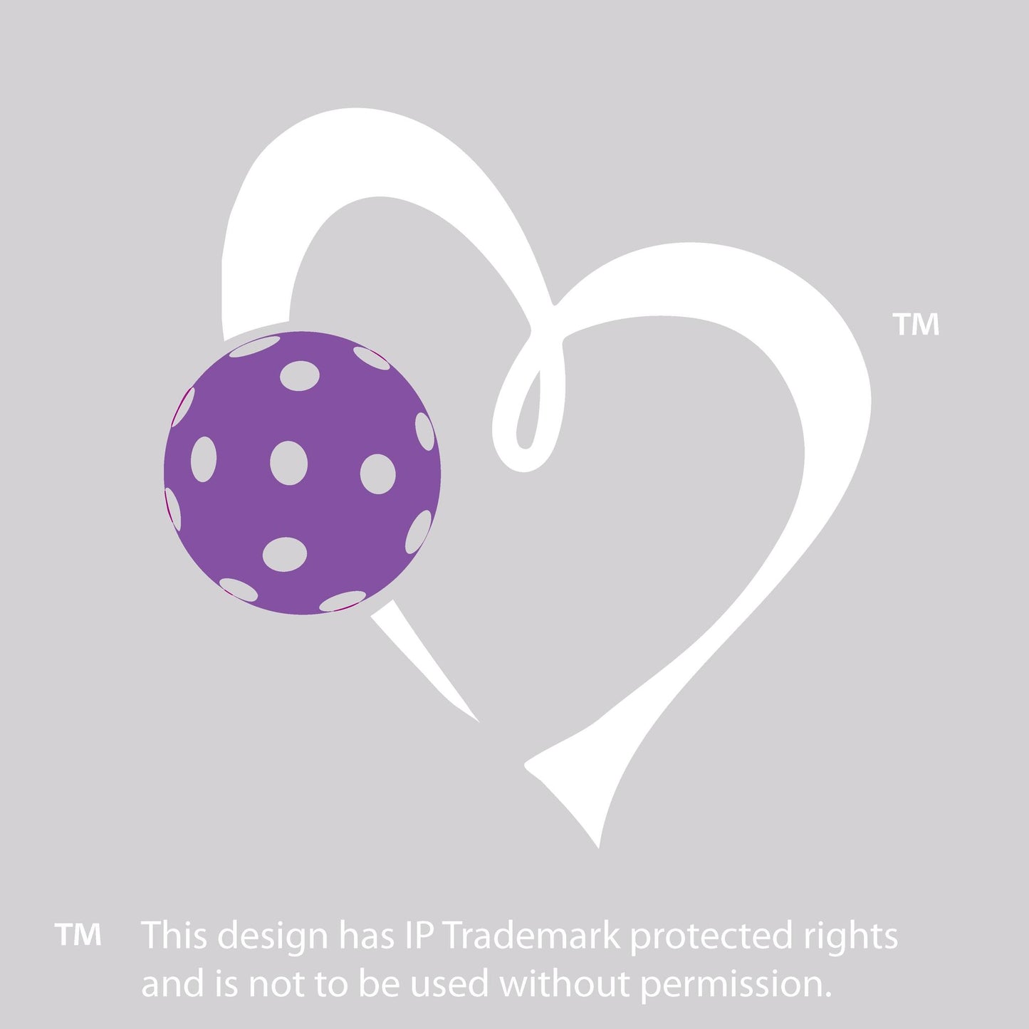 Love Pickleball (Purple) | Women's Racerback Pickleball Performance Tank | 100% Polyester