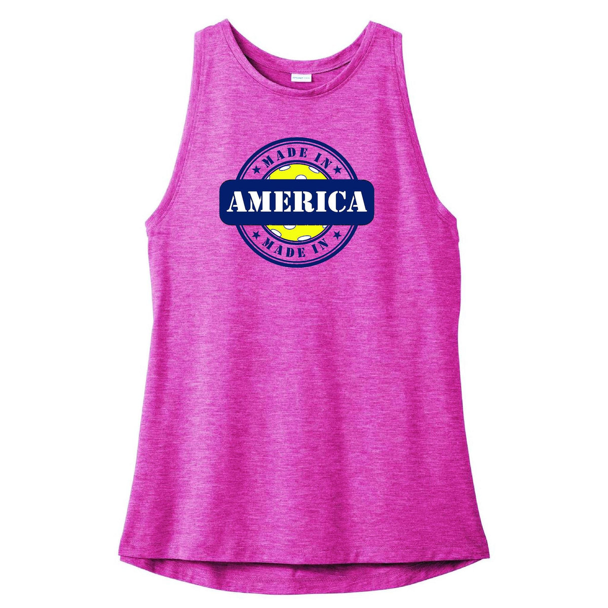 Made In America With Pickleball | Clearance Men’s & Women's Pickleball Performance T-Shirt | 100% Polyester
